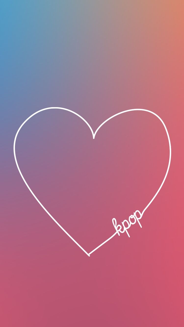 750x1340 kpop heart love wallpaper lockscreen. Love wallpaper, Kpop wallpaper, Korea wallpaper, Phone