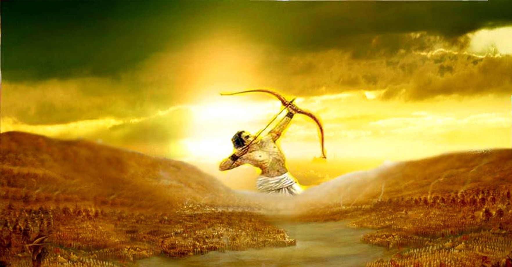 1770x920 Arjuna Vs Eklavya: Who Was The Real Winner?. Mythology art, Desktop