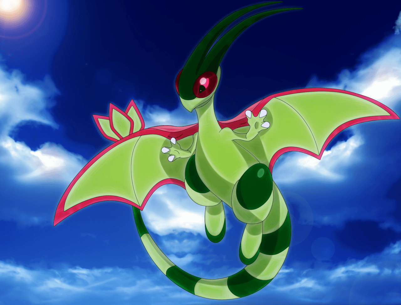 1280x980 Flygon sky territory, Desktop