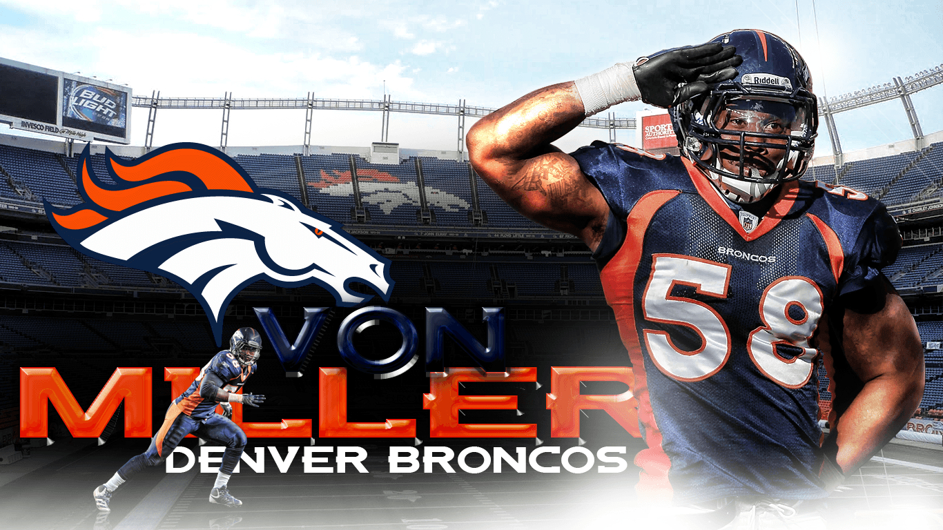 1370x770 Von Miller Desktop Wallpaper, Desktop