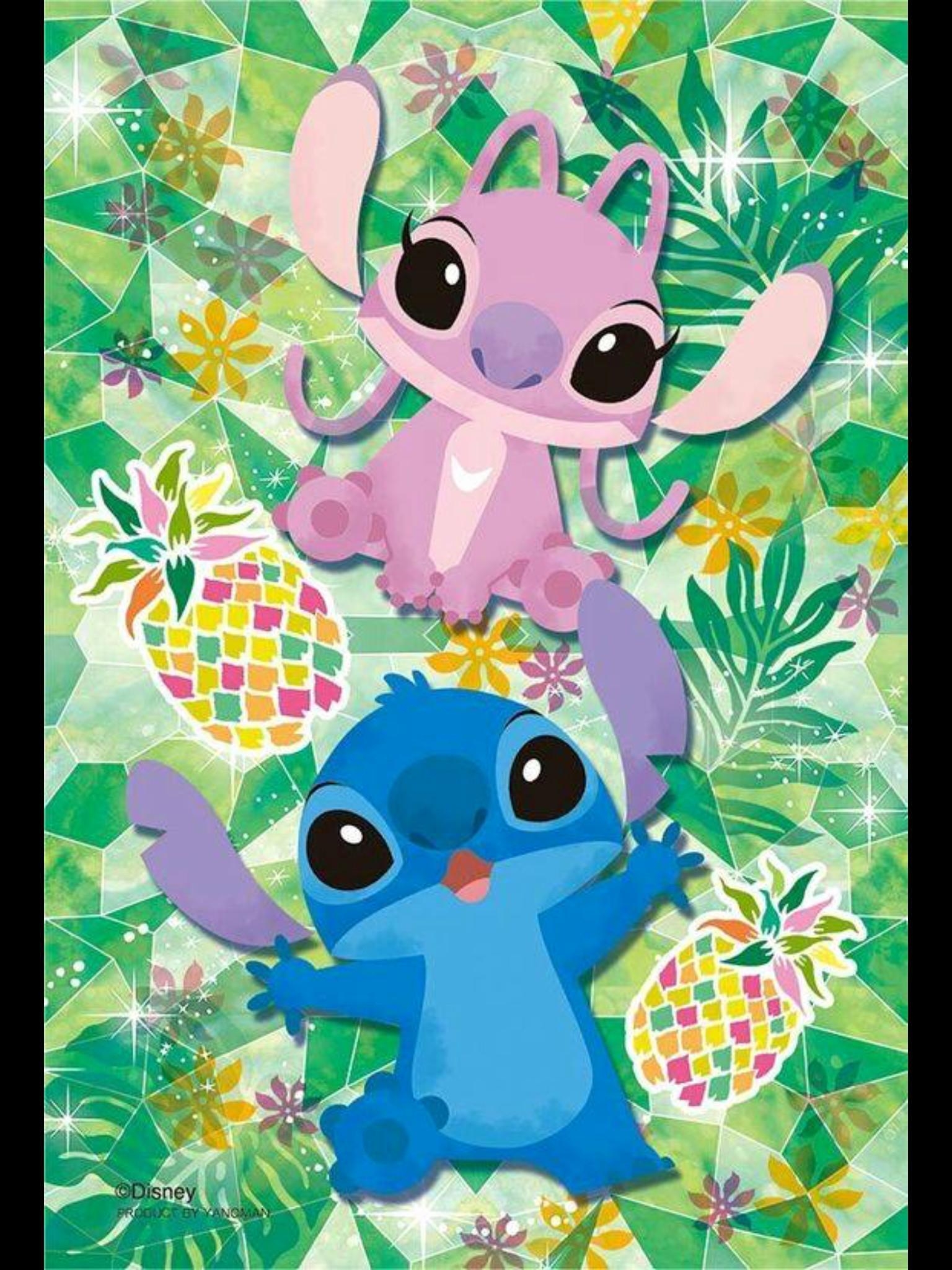 1540x2050 Stitch Wallpaper For Android Angel From Lilo, Phone