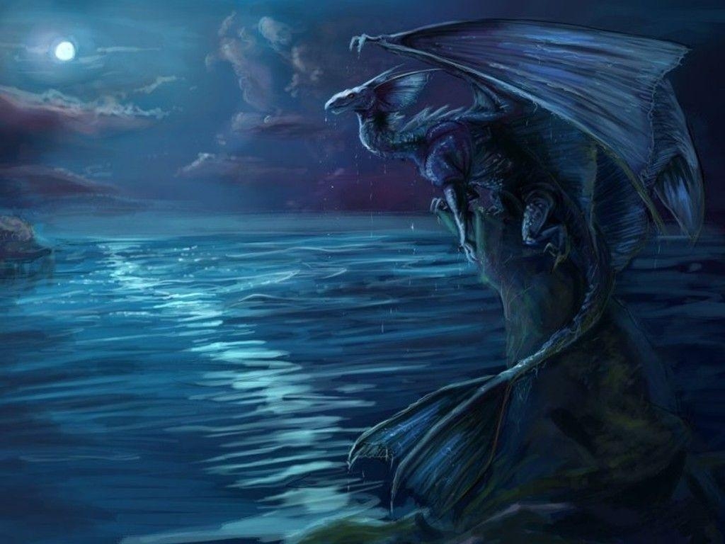 1030x770 Water Dragon Wallpaper, Desktop