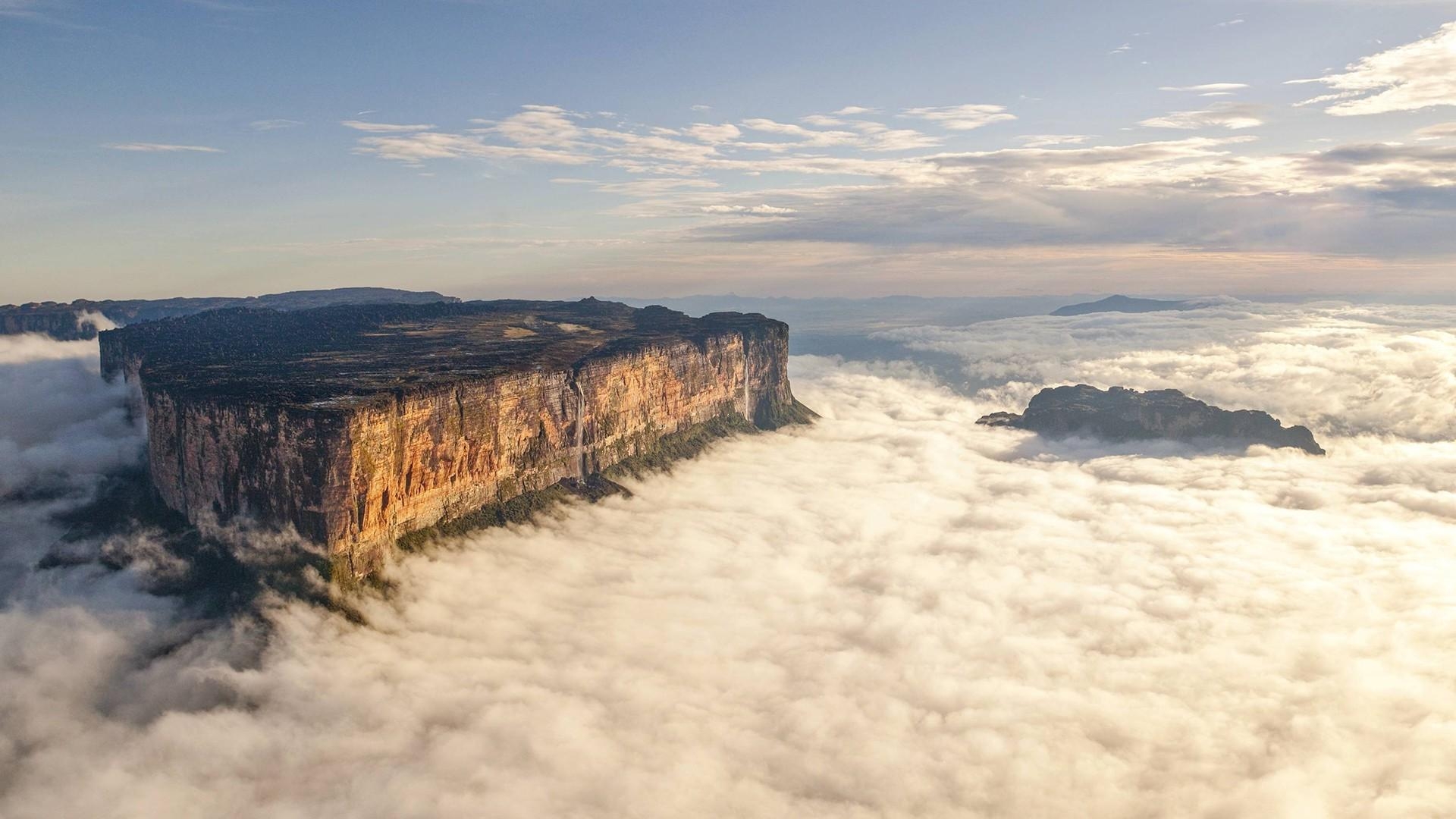 1920x1080 landscape, Mount Roraima, Mist Wallpaper HD / Desktop and Mobile, Desktop