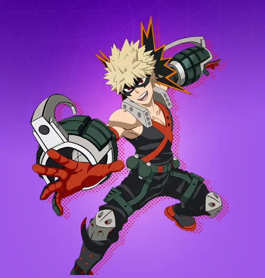 880x920 Katsuki Bakugo Fortnite wallpaper, Phone