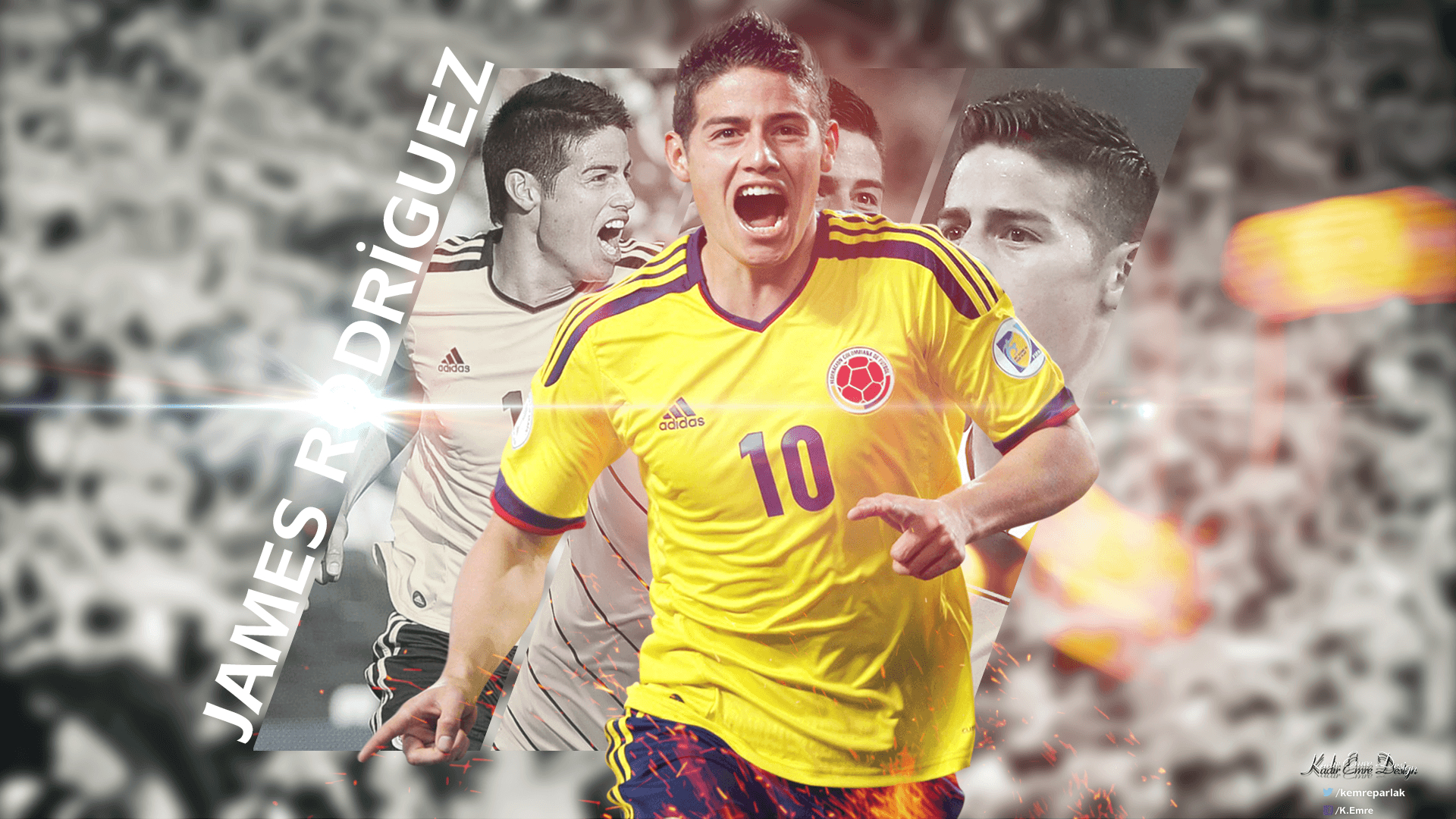 1920x1080 James Rodriguez Colombian footballer Wallpaper HD Wallpaper, Desktop