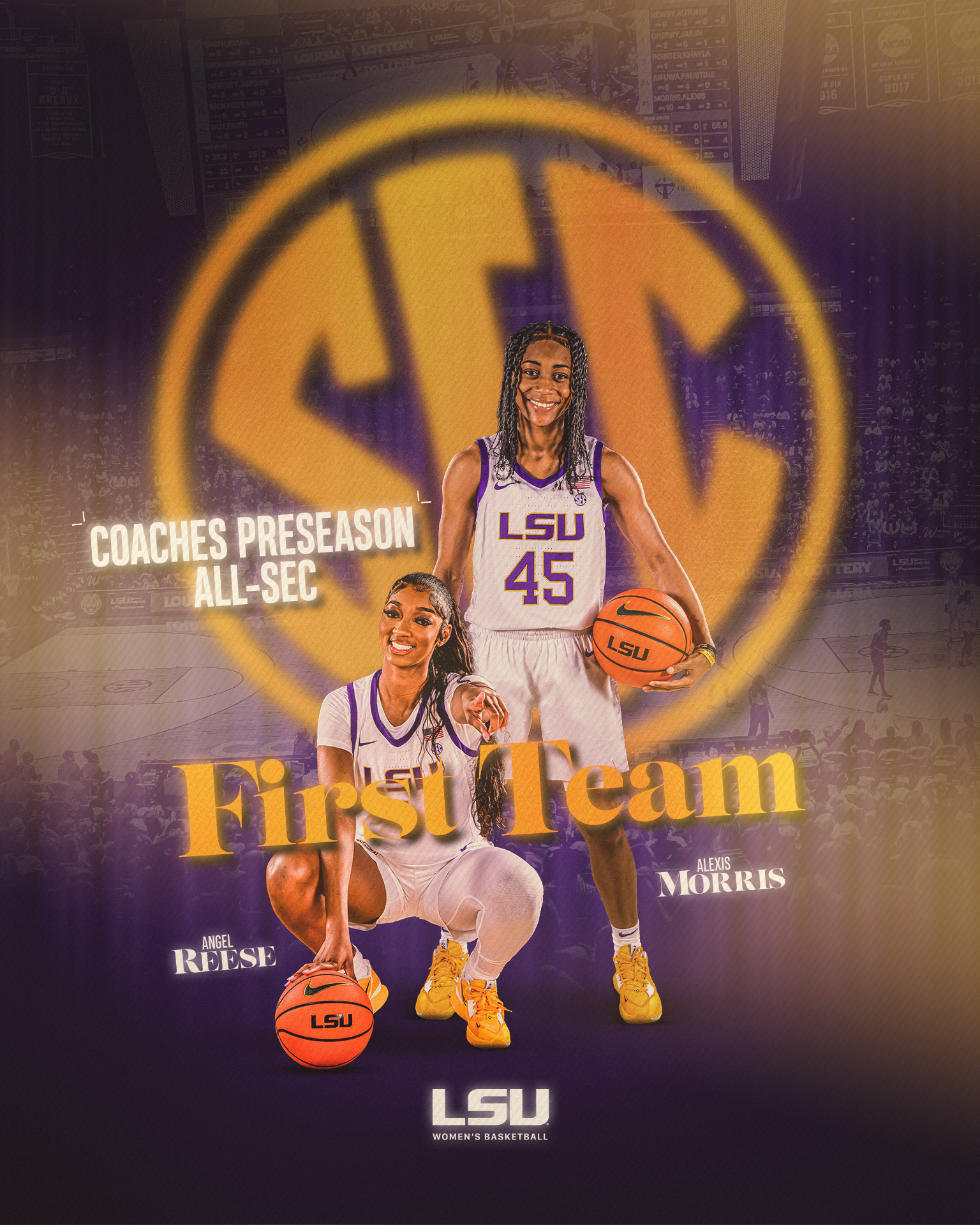 1540x1920 LSU Women's Basketball coaches in the SEC have spoken, Phone