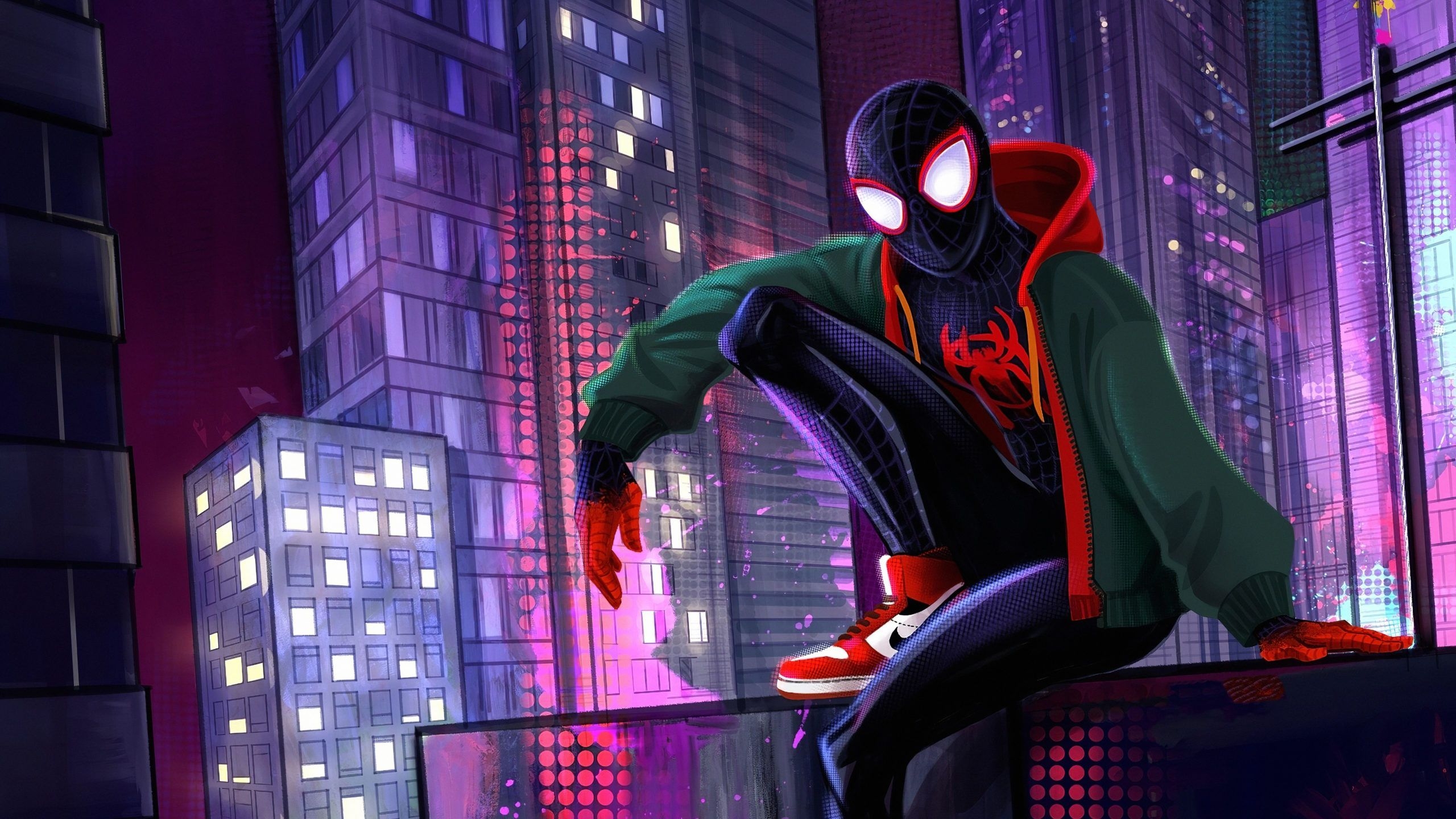 2560x1440 Spider Man 4k Miles 5k Scaled Man Miles Morales iPhone, Desktop