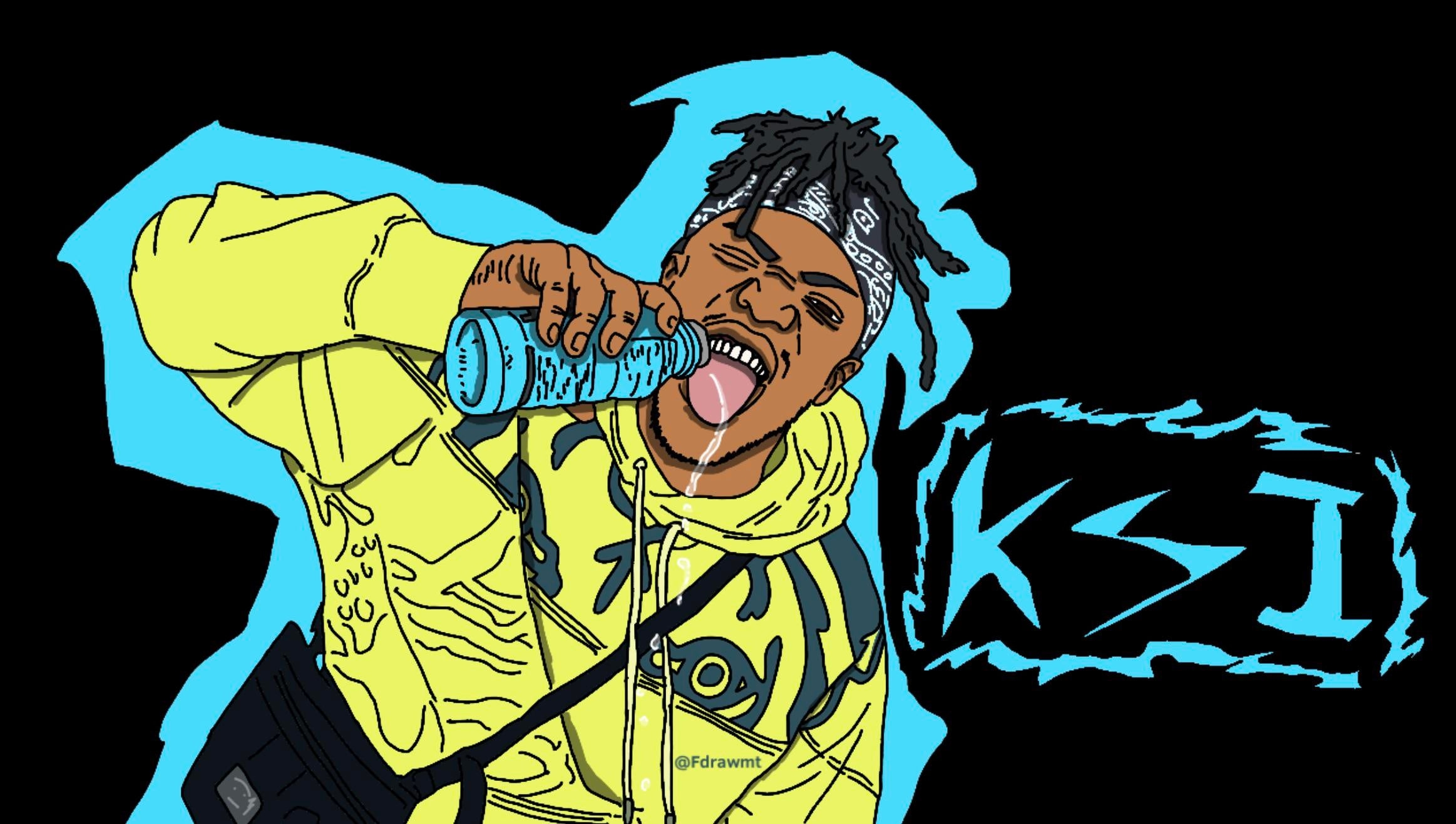 2330x1320 I drew KSI digitally drinking prime, Desktop