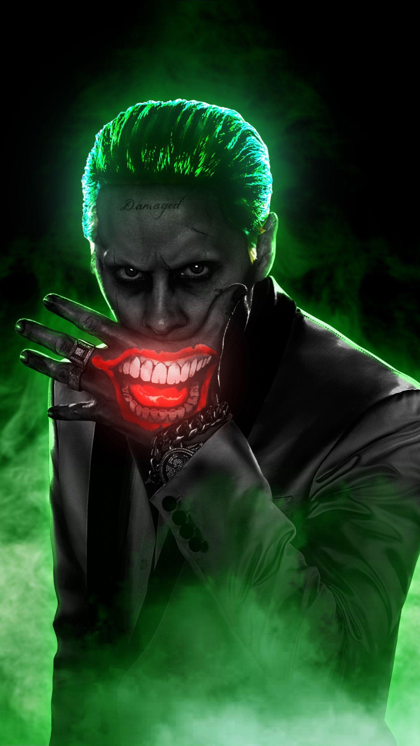 1440x2560 Jared Leto Joker 4K, HD Superheroes Wallpaper Photo and Picture, Phone