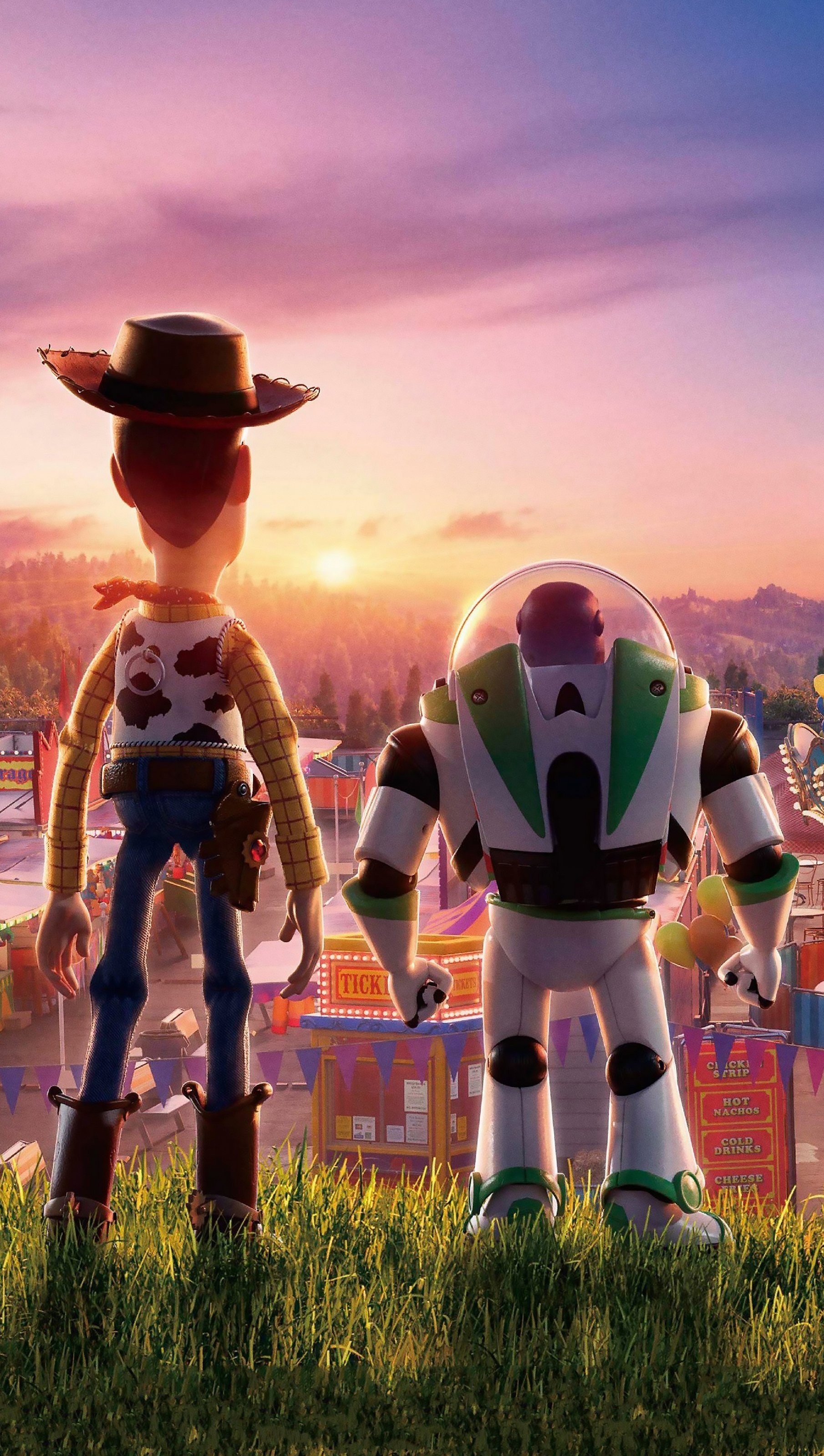 1810x3200 Toy Story 4 Woody and Buzz Lightyear 4k Ultra HD Wallpaper, Phone