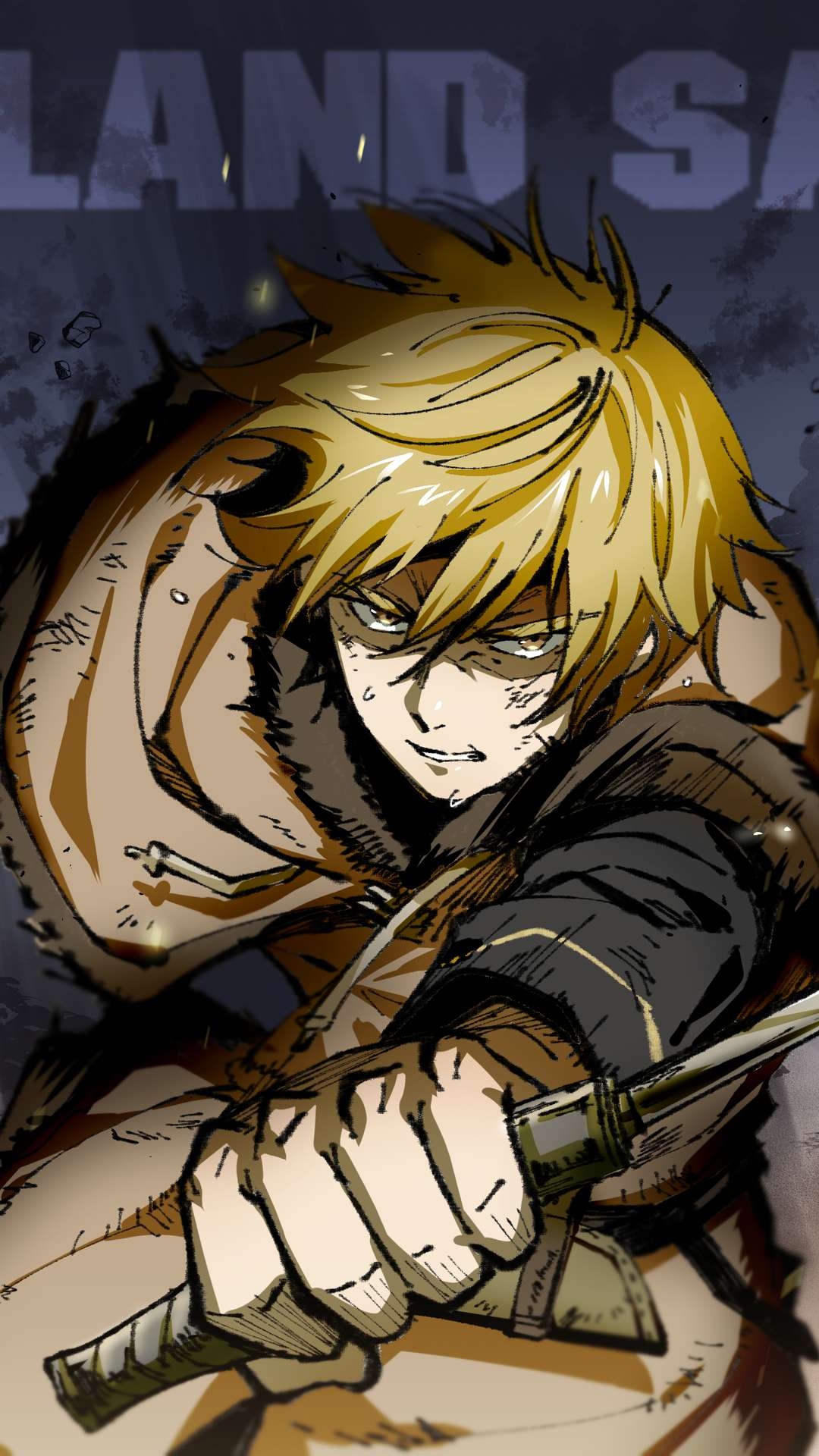 1080x1920 Thorfinn Wallpaper for iPhone and Android, Phone