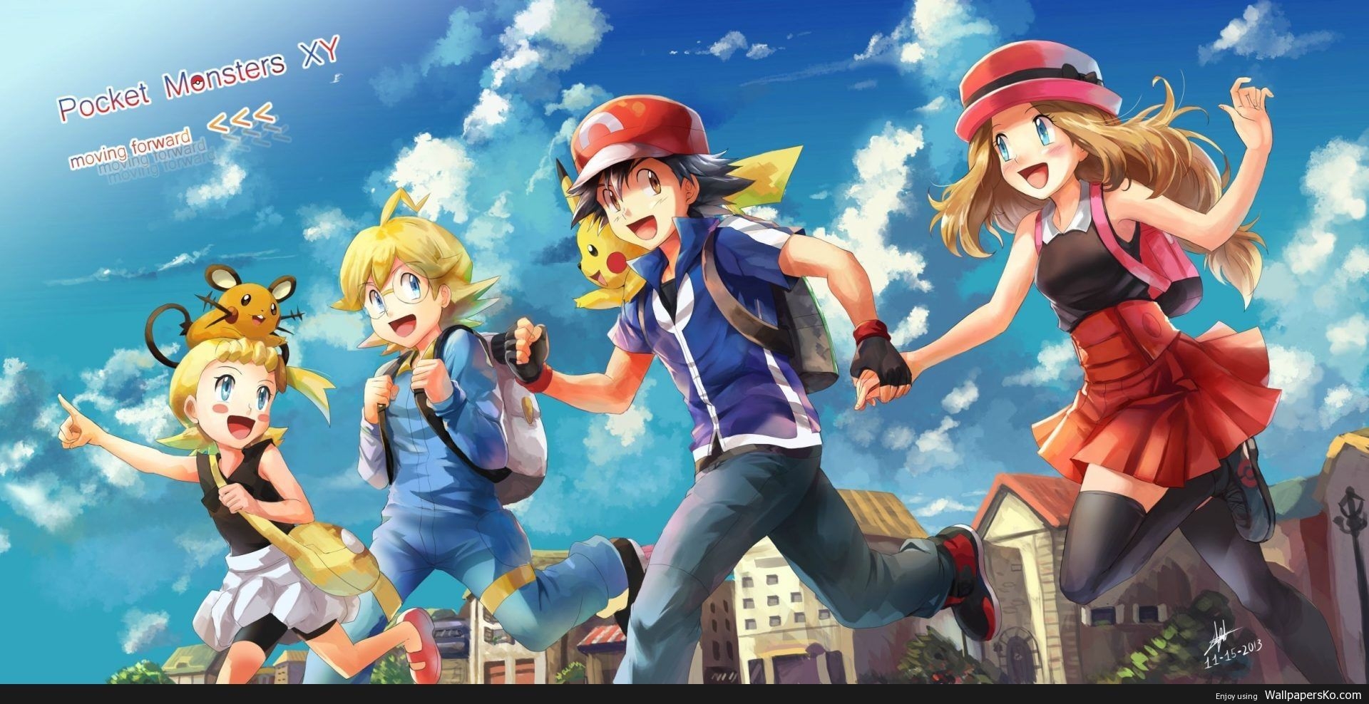 1920x990 Pokemon Xy Anime Download /pokemon Xy Anime Download HD Wallpaper Download. Pokemon Ash And Serena, Pokemon Movies, Pokemon, Desktop