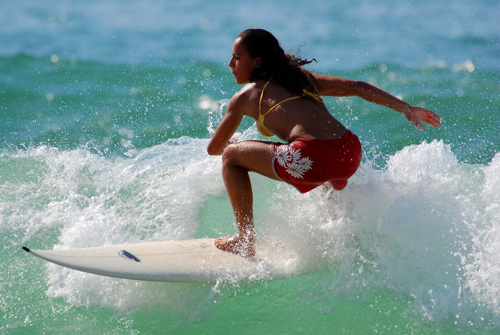 1920x1290 Surfer Girl Wallpaper, Desktop