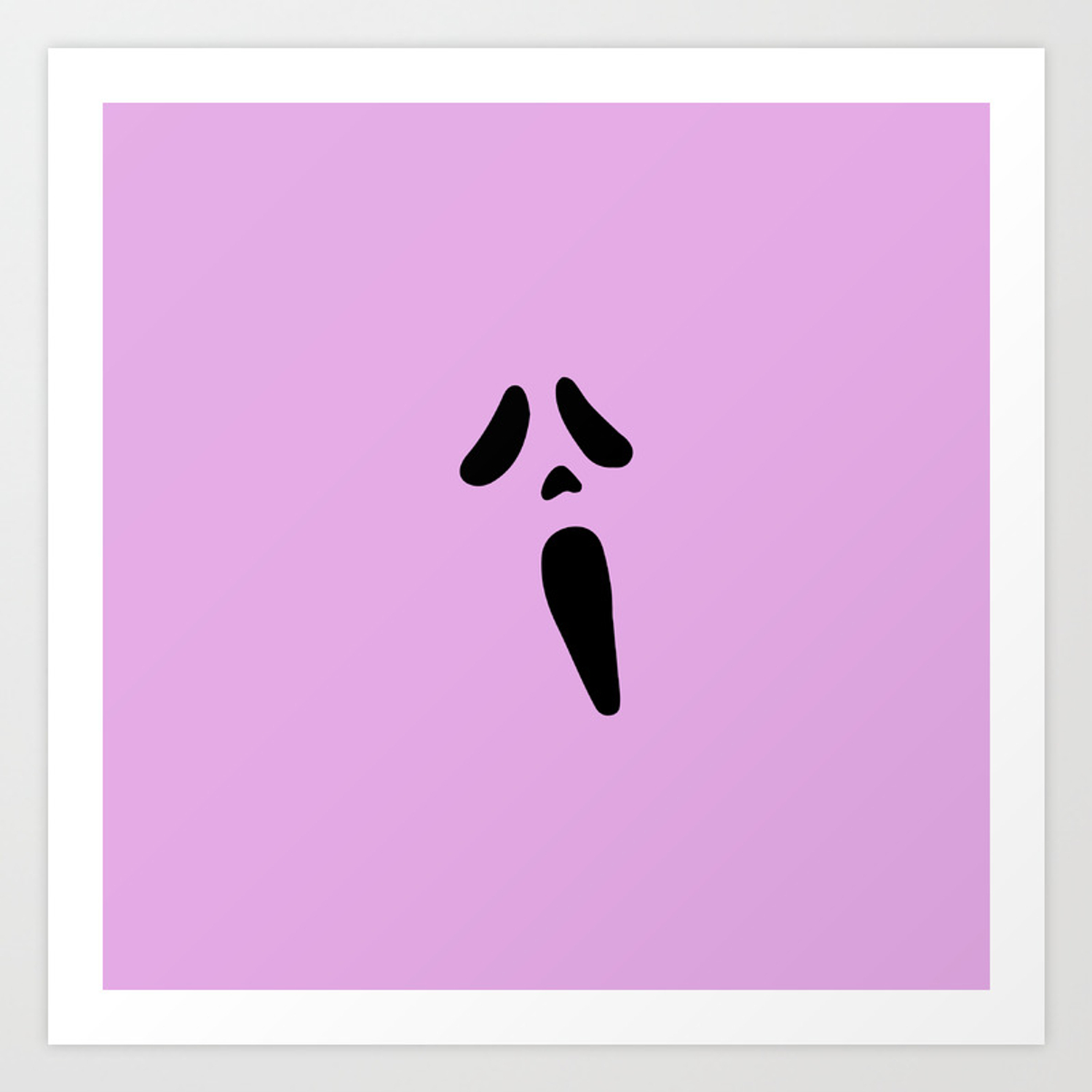 1500x1500 Ghostface Art Print, Phone