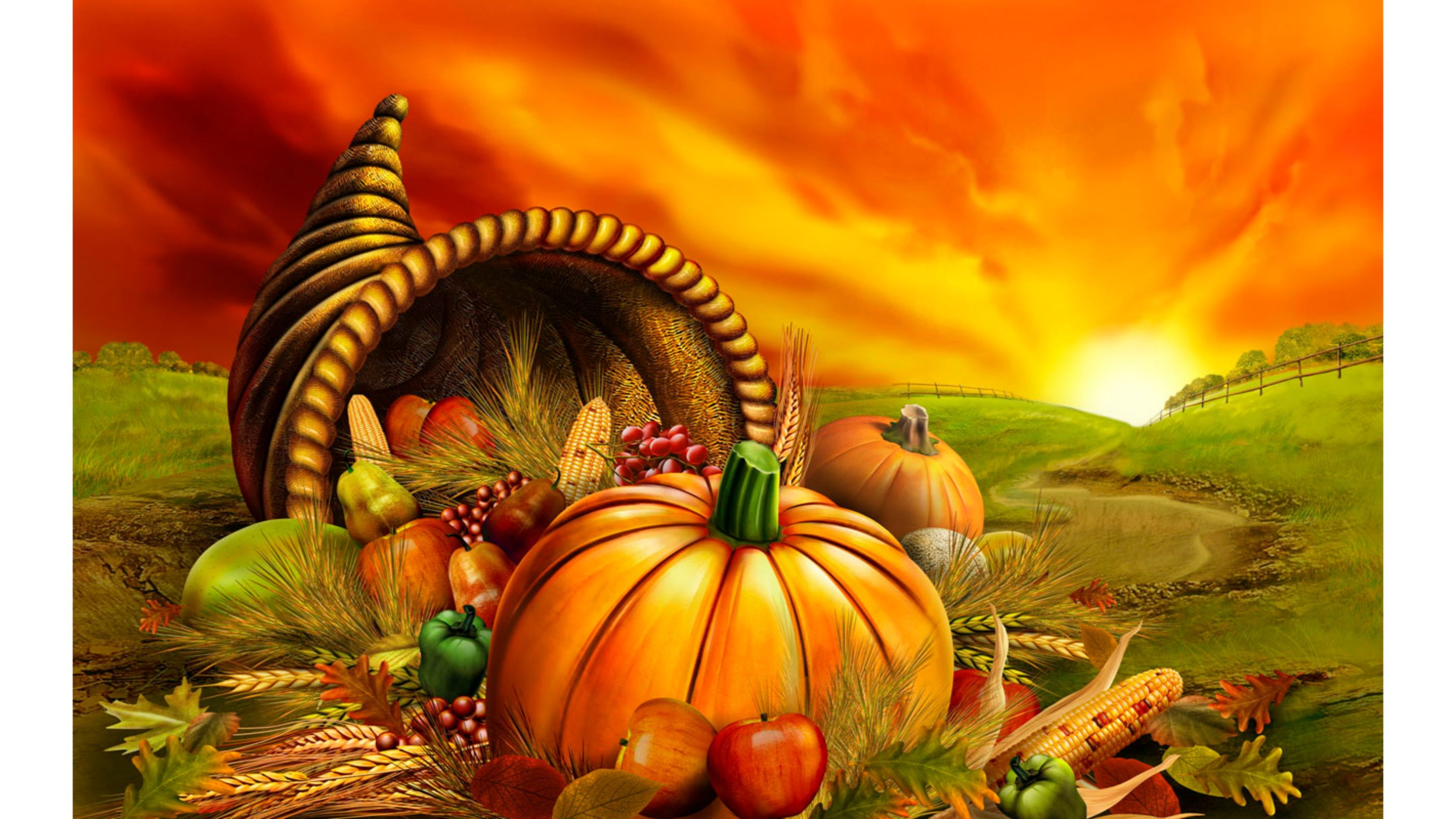 3840x2160 Thanksgiving 4K wallpaper for your desktop or mobile screen free and easy to download, Desktop