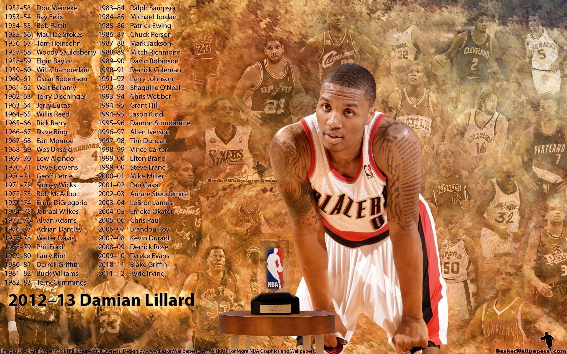 1920x1200 Damian Lillard Wallpaper. Basketball Wallpaper at, Desktop