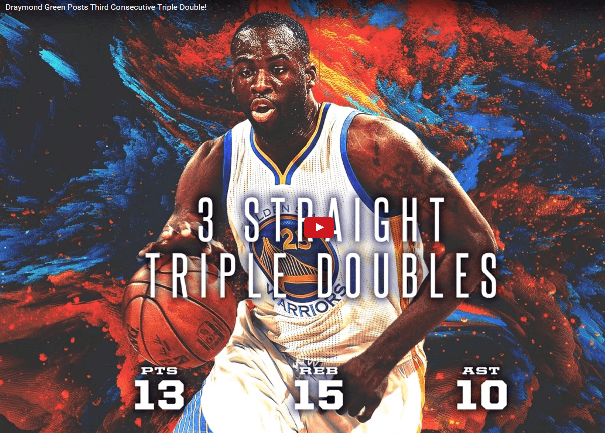 1210x870 Draymond Green Registers Third Straight Triple Double VIDEO, Desktop