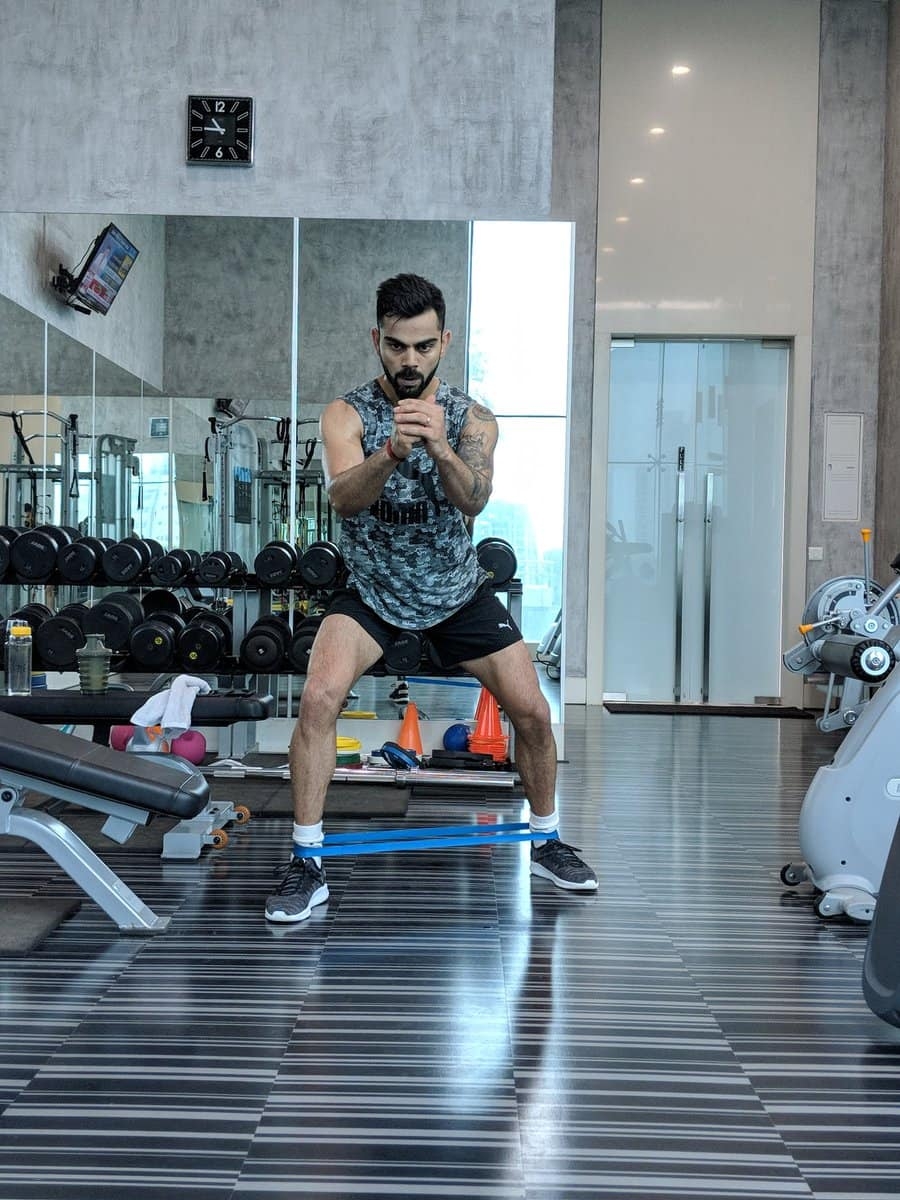 900x1200 Virat Kohli shares a photo from his gym session, Phone