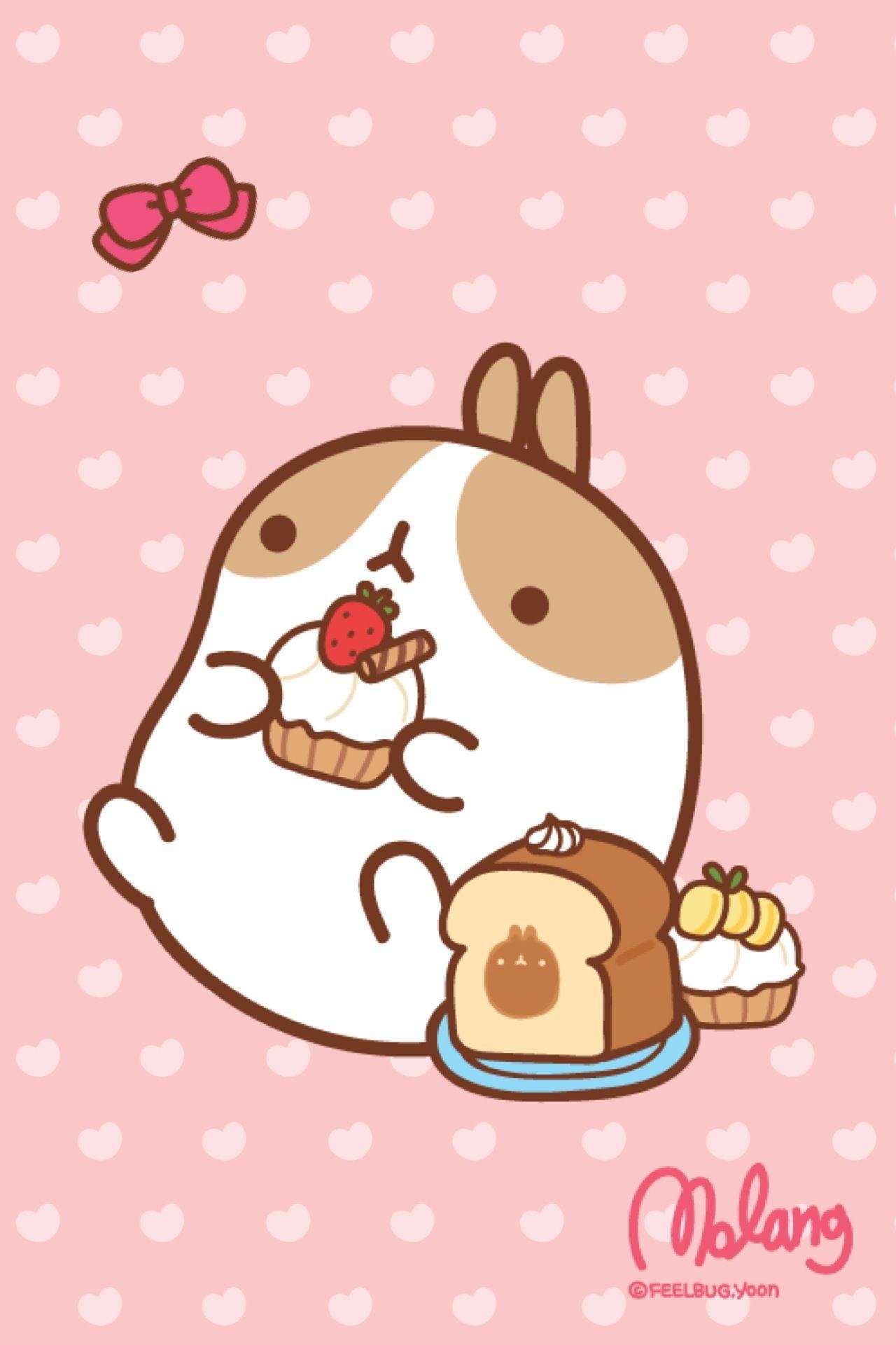 1280x1920 Molang iPhone Theme & Wallpaper, Phone