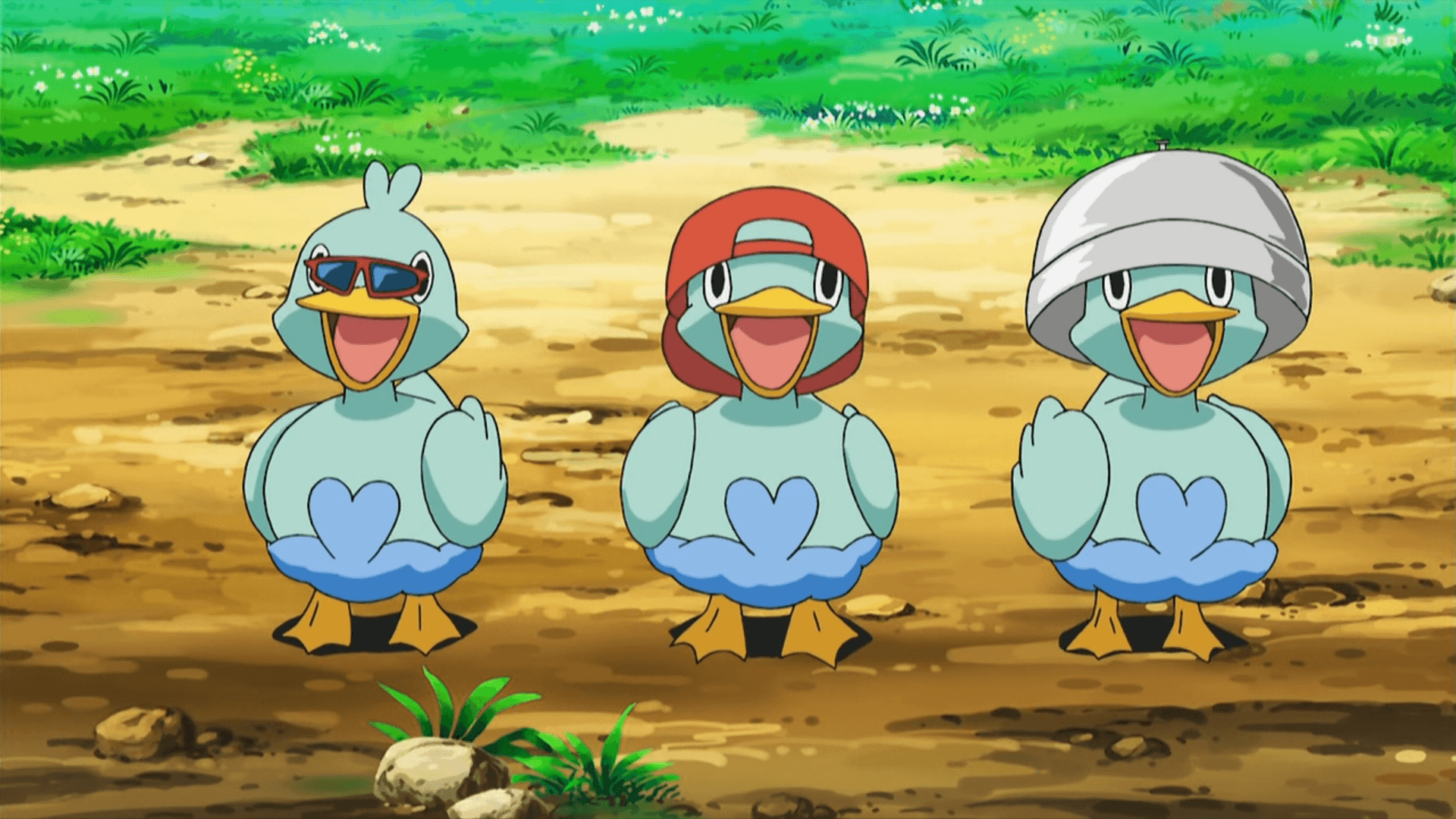 1920x1080 BW020: Dancing With the Ducklett Trio!. Pokémon, Desktop