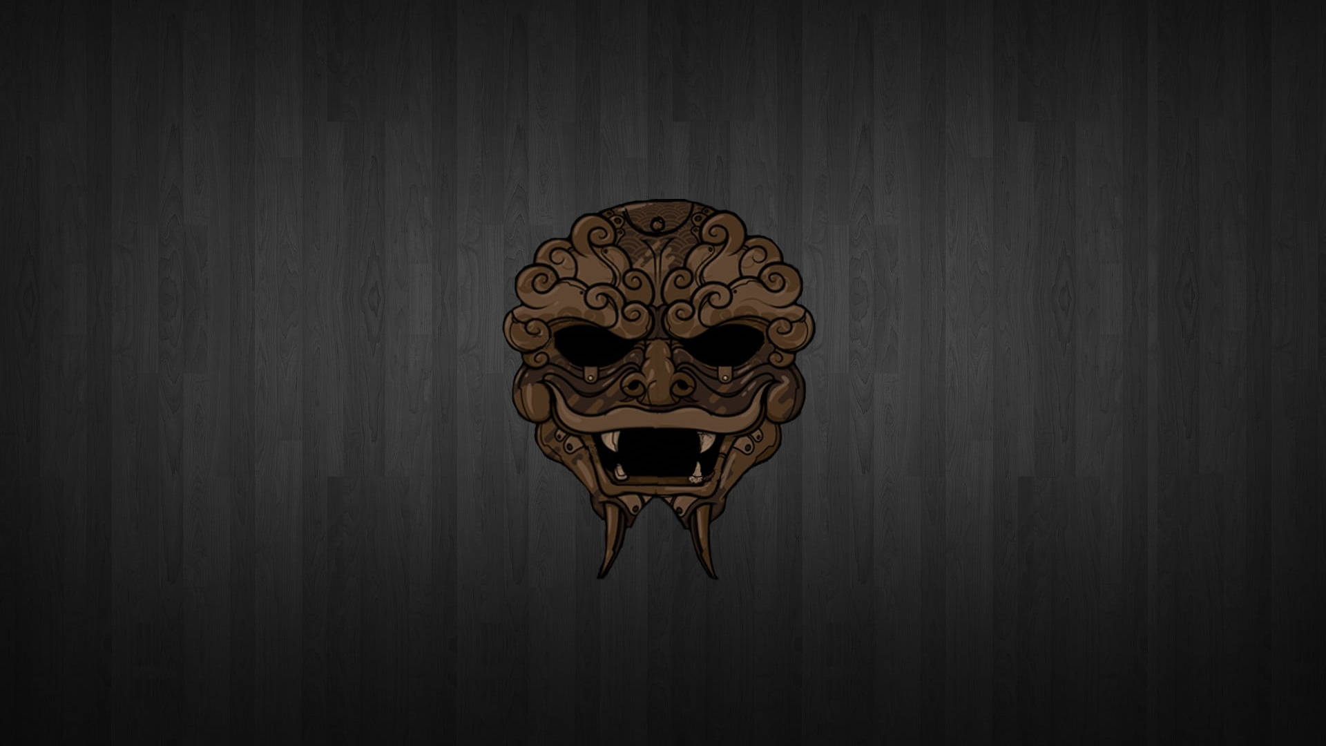 1920x1080 Download Lion Oni Mask Wallpaper, Desktop