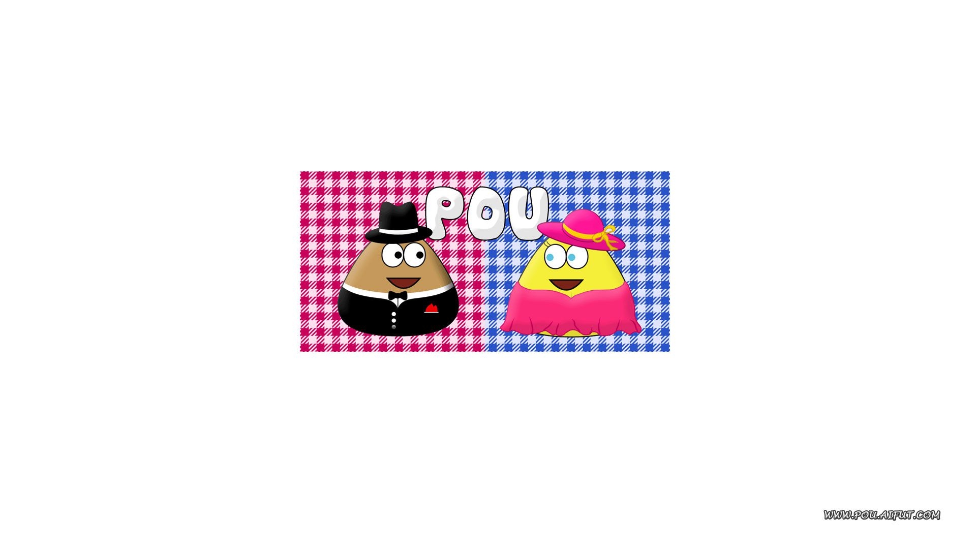 1920x1080 Wallpaper for the game Pou, Desktop