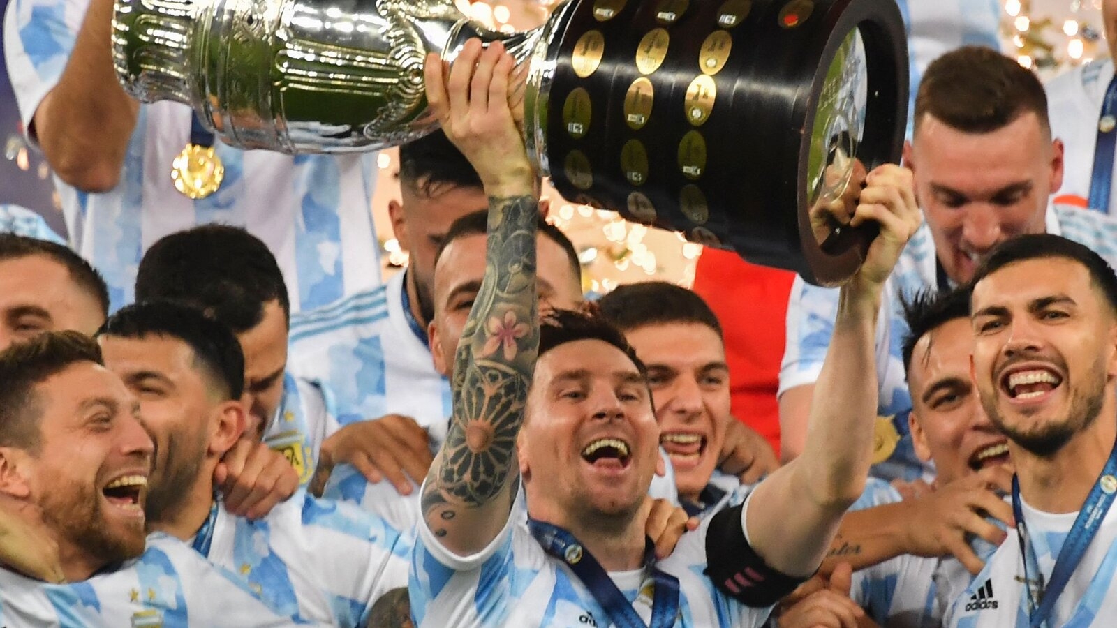 1600x900 Messi Wins First Title With Argentina, Against Brazil in Copa América, Desktop