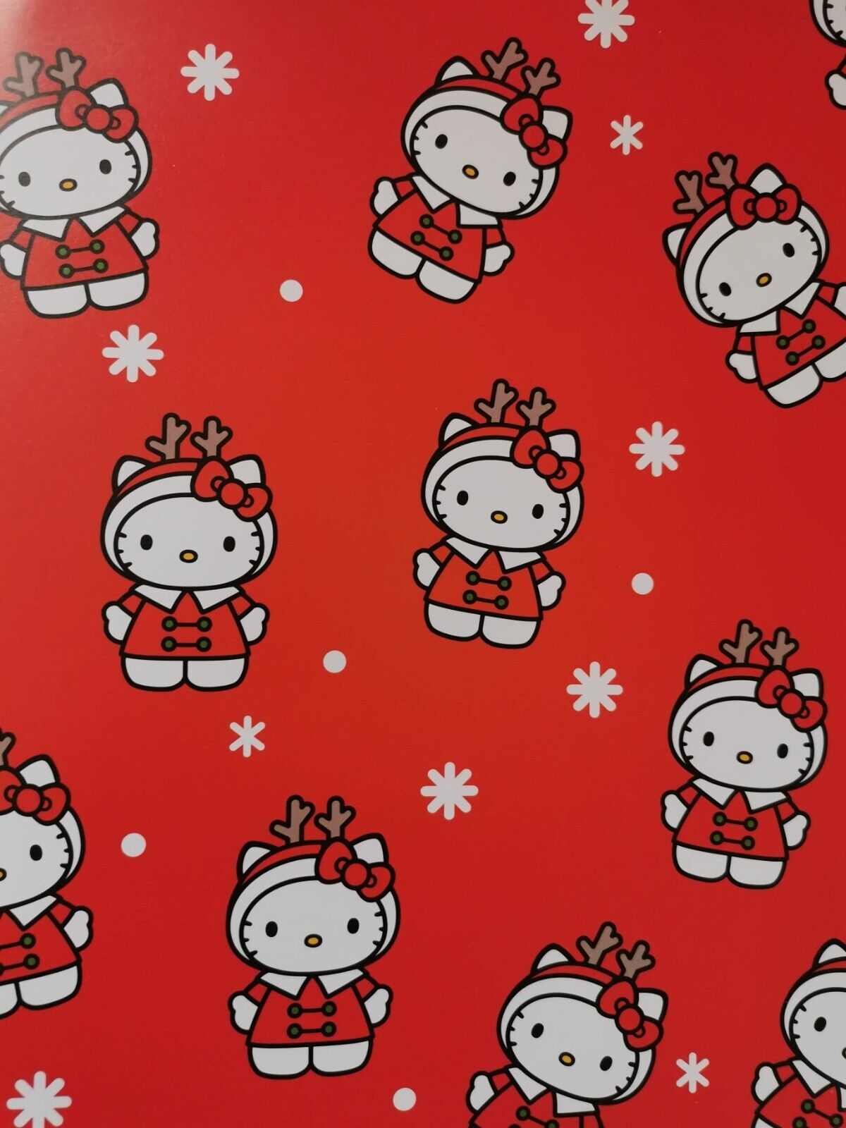 1200x1600 Hello Kitty Gift Wrap or Wrapping Paper 50x70cm or Card Birthday Girl/ Christmas, Phone