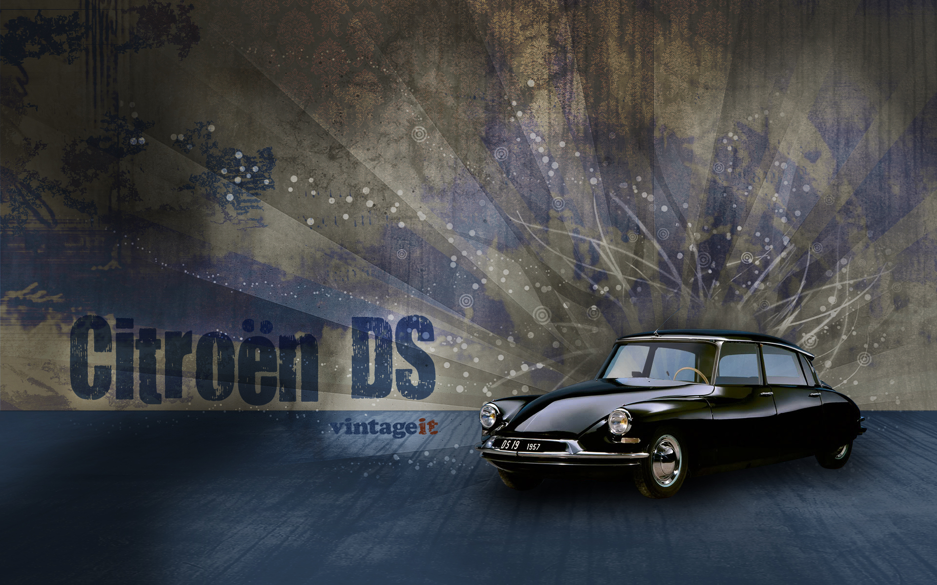 1920x1200 Citroën DS vintage wallpaper Desktop HD iPad iPhone wallpaper, Desktop