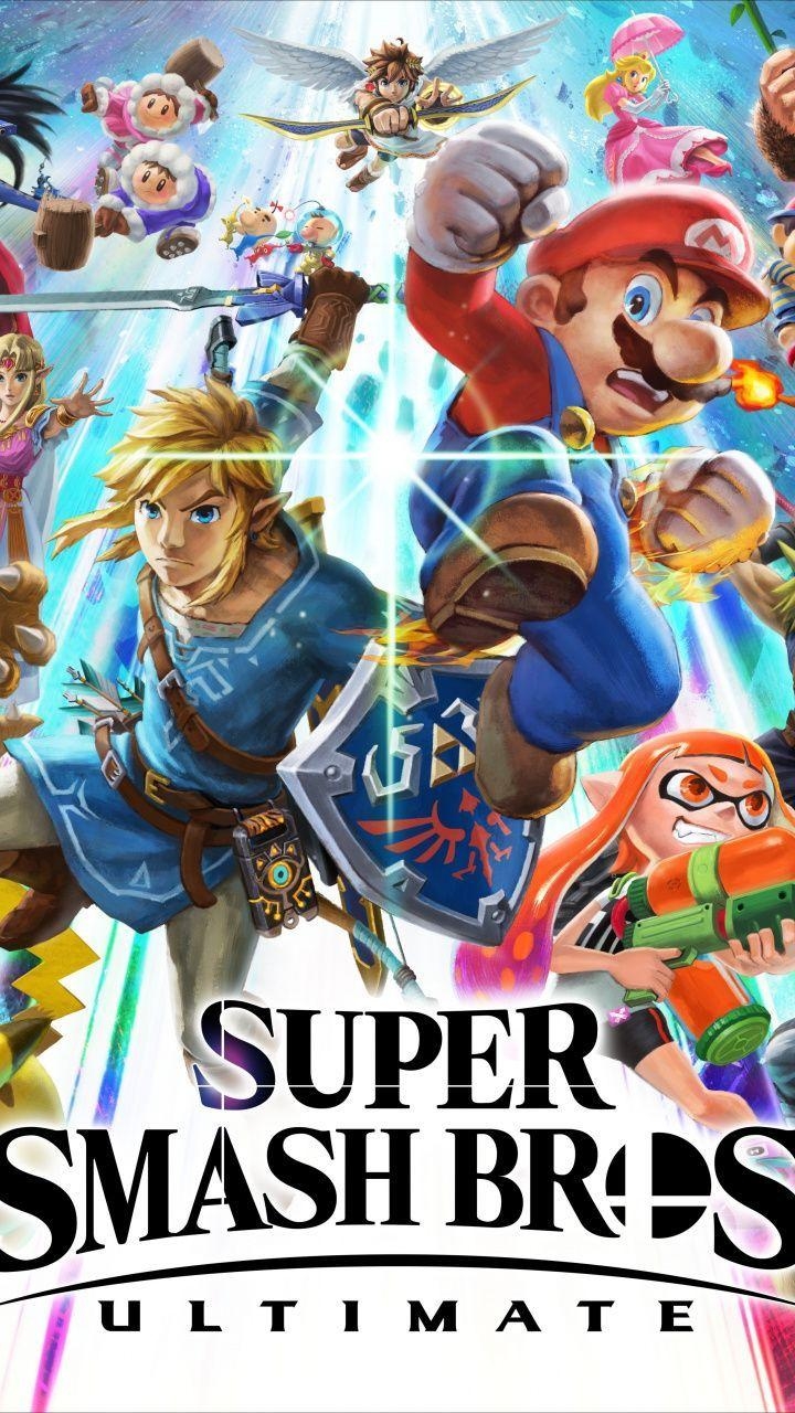 720x1280 E3 Super Smash Bros. Ultimate, Nintendo Switch,, Phone