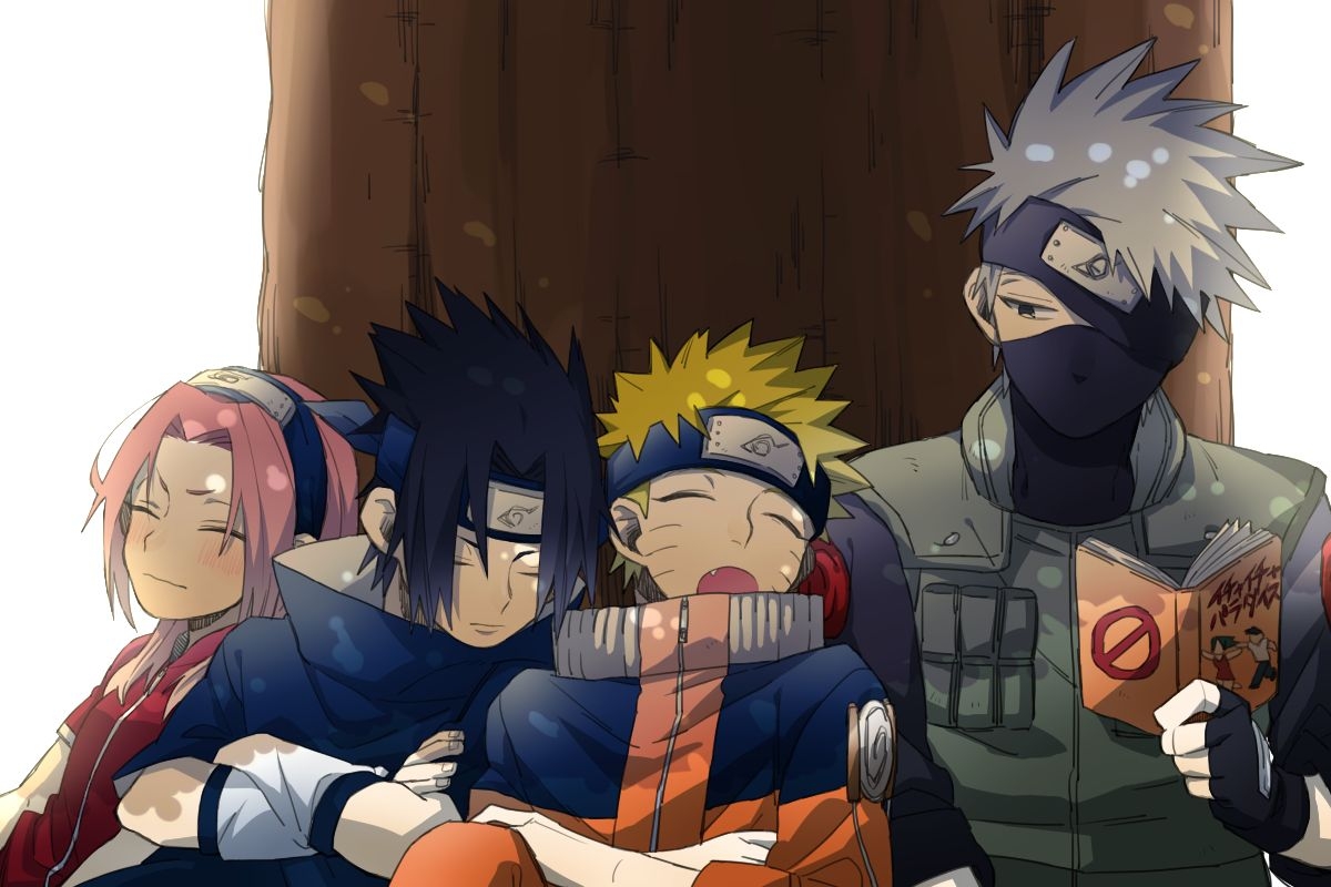 1200x800 Tags: Fanart, NARUTO, Wallpaper, Haruno Sakura, Uzumaki Naruto, Desktop