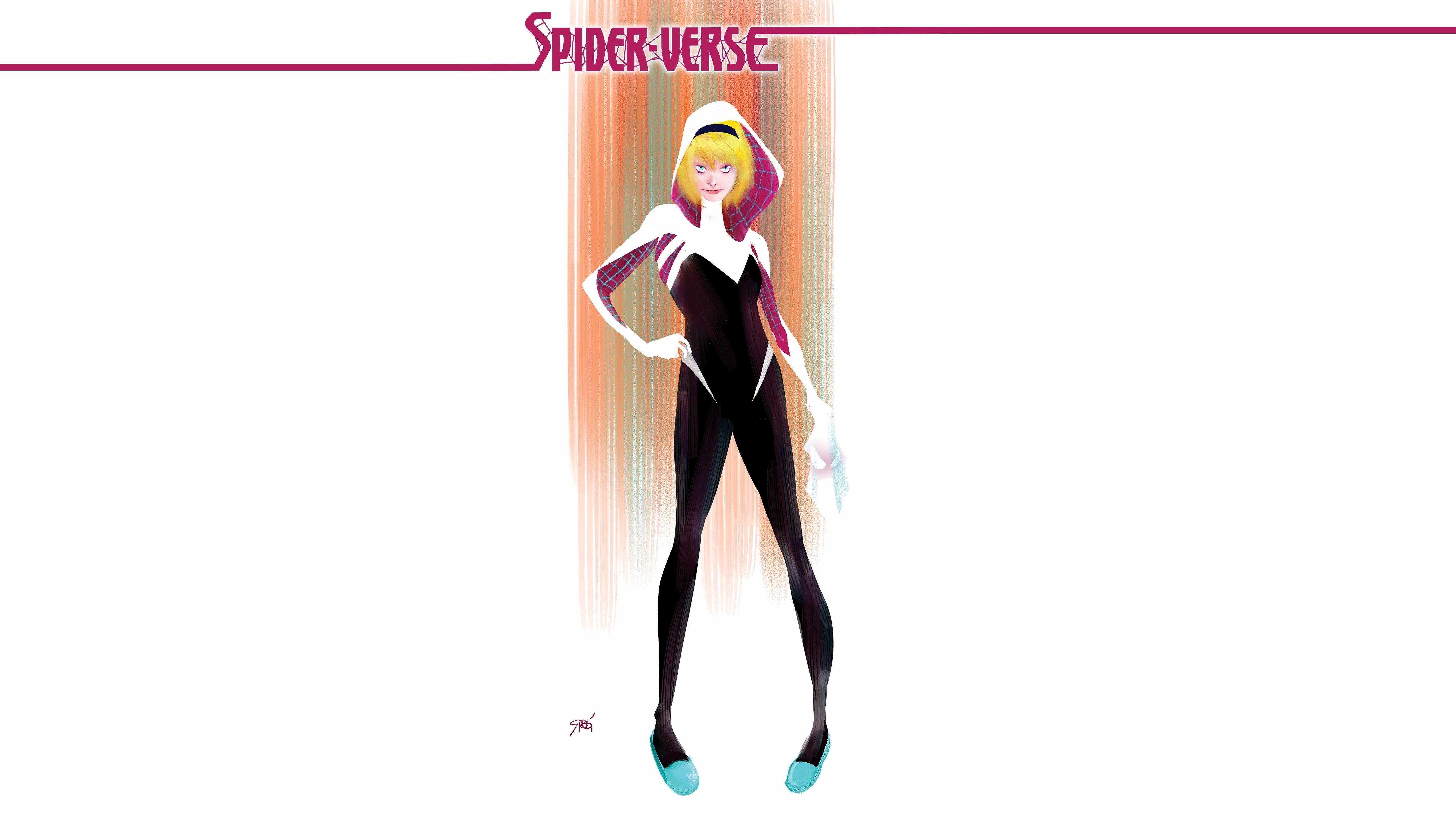 5770x3250 Spider Gwen HD Wallpaper, Desktop