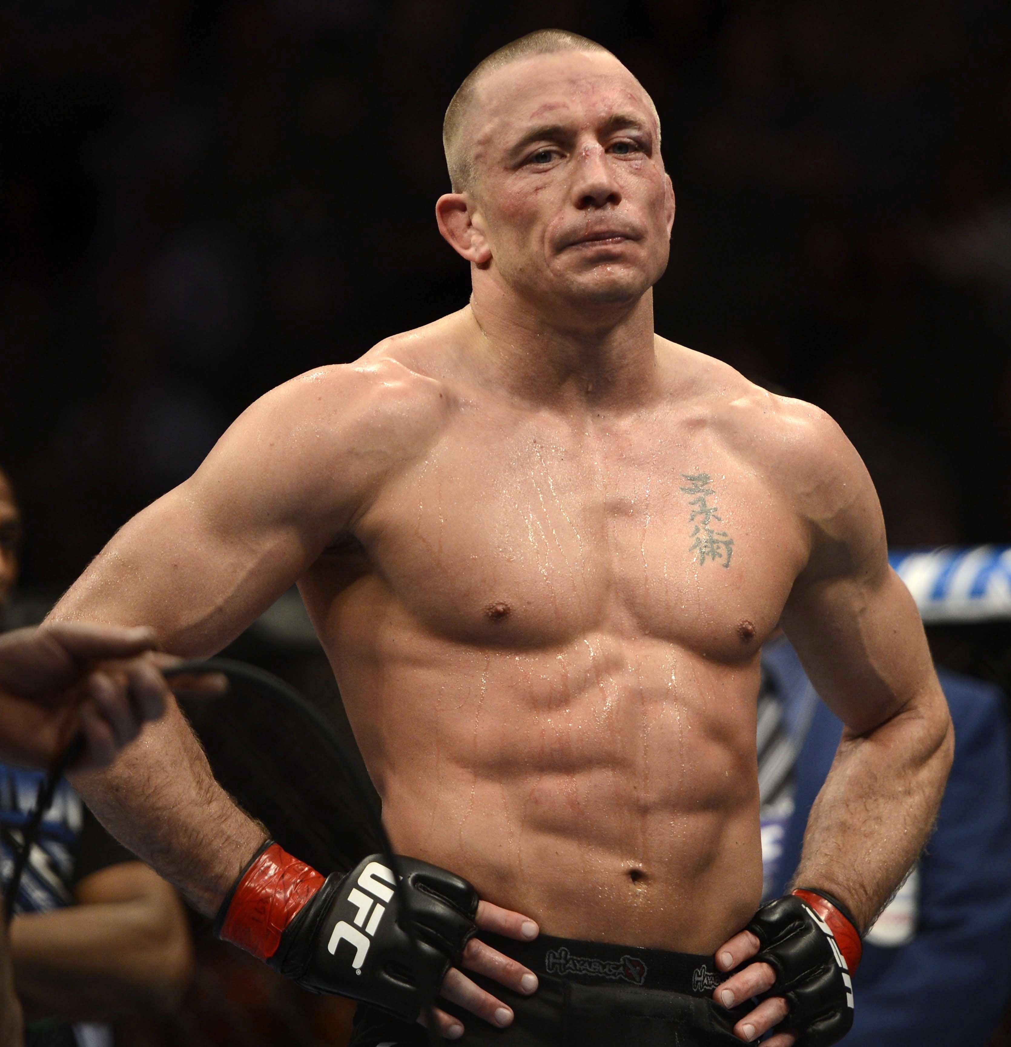 3340x3460 px George St Pierre.12.2015, Phone