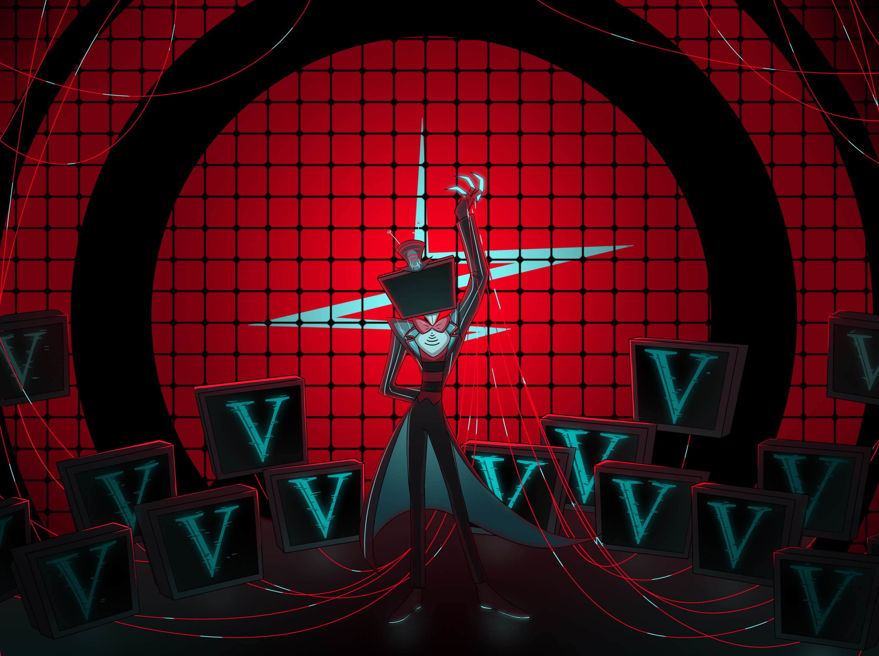 2890x2150 Vox (Hazbin Hotel) HD Wallpaper and Background, Desktop