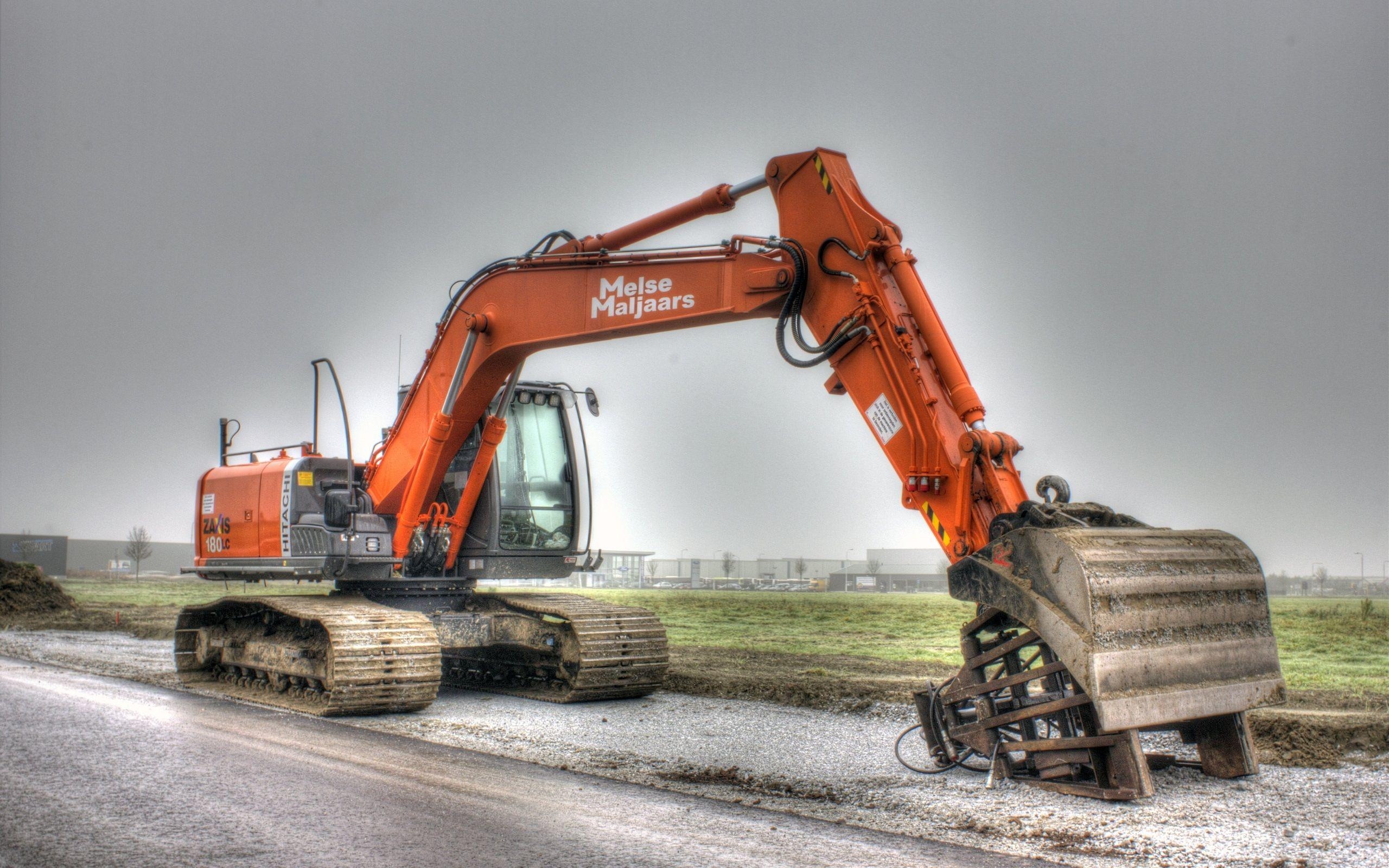 2560x1600 Hitachi excavator, construction machinery wallpaper. other, Desktop