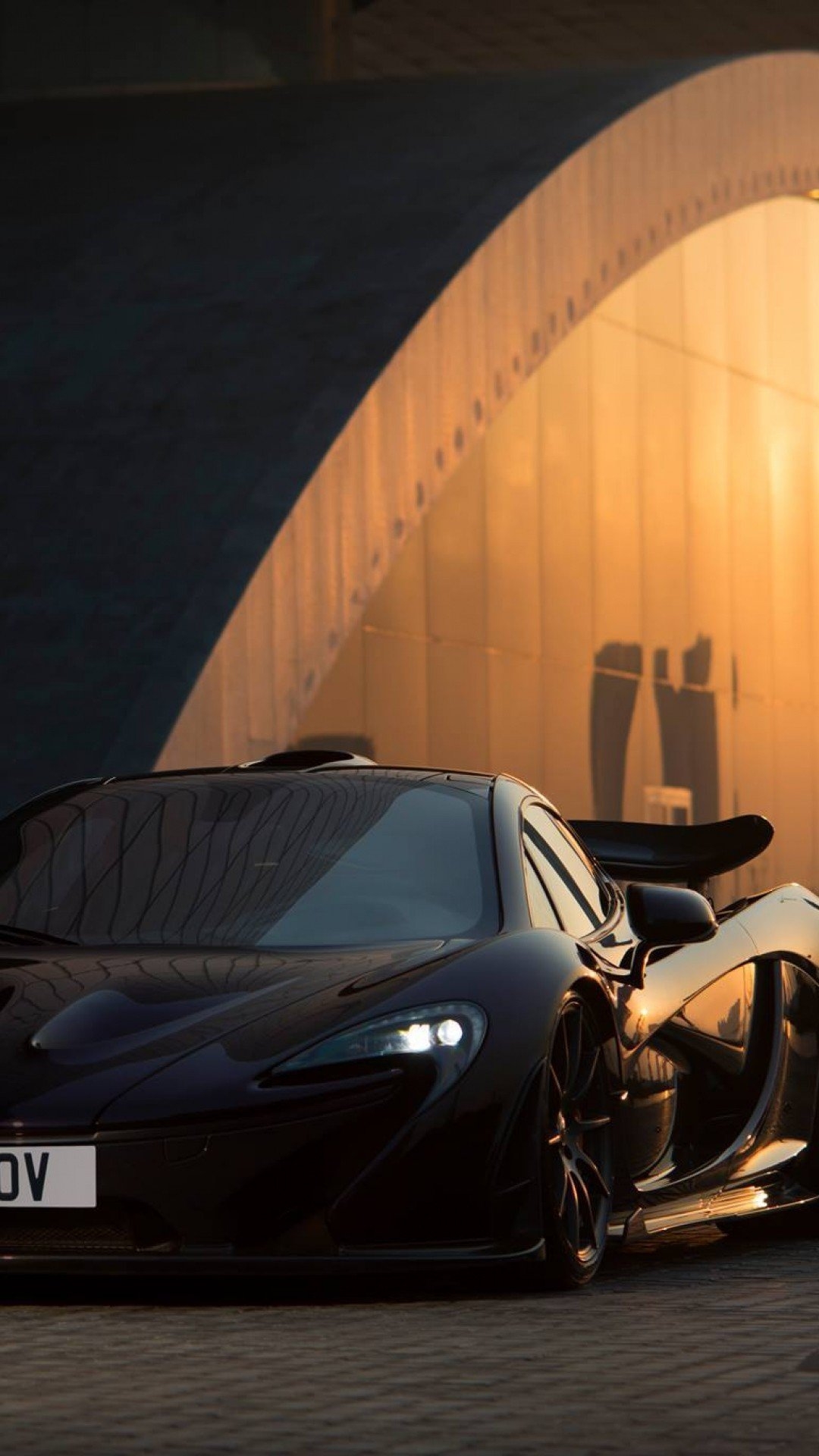 1080x1920 Wallpaper Mclaren, P Black, Front View Data Src P1 IPhone Wallpaper HD, Phone