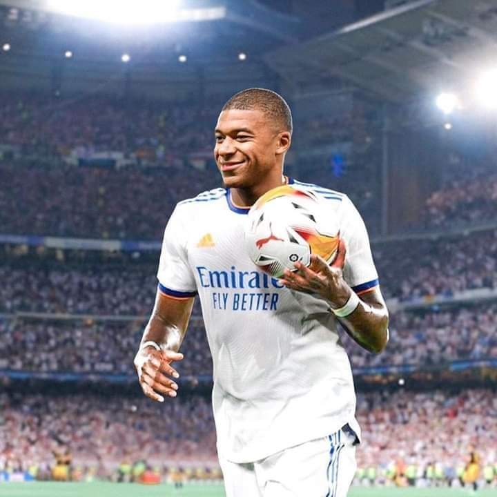 720x720 Mbappe Real Madrid wallpaper, Phone