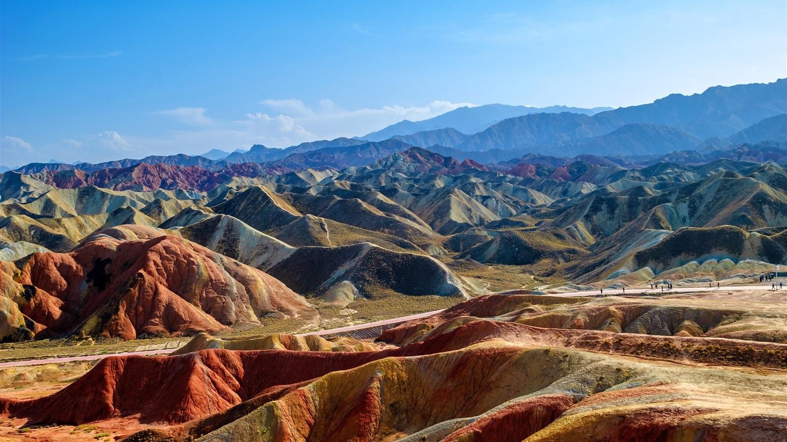 1600x900 Zhangye Danxia, Desktop