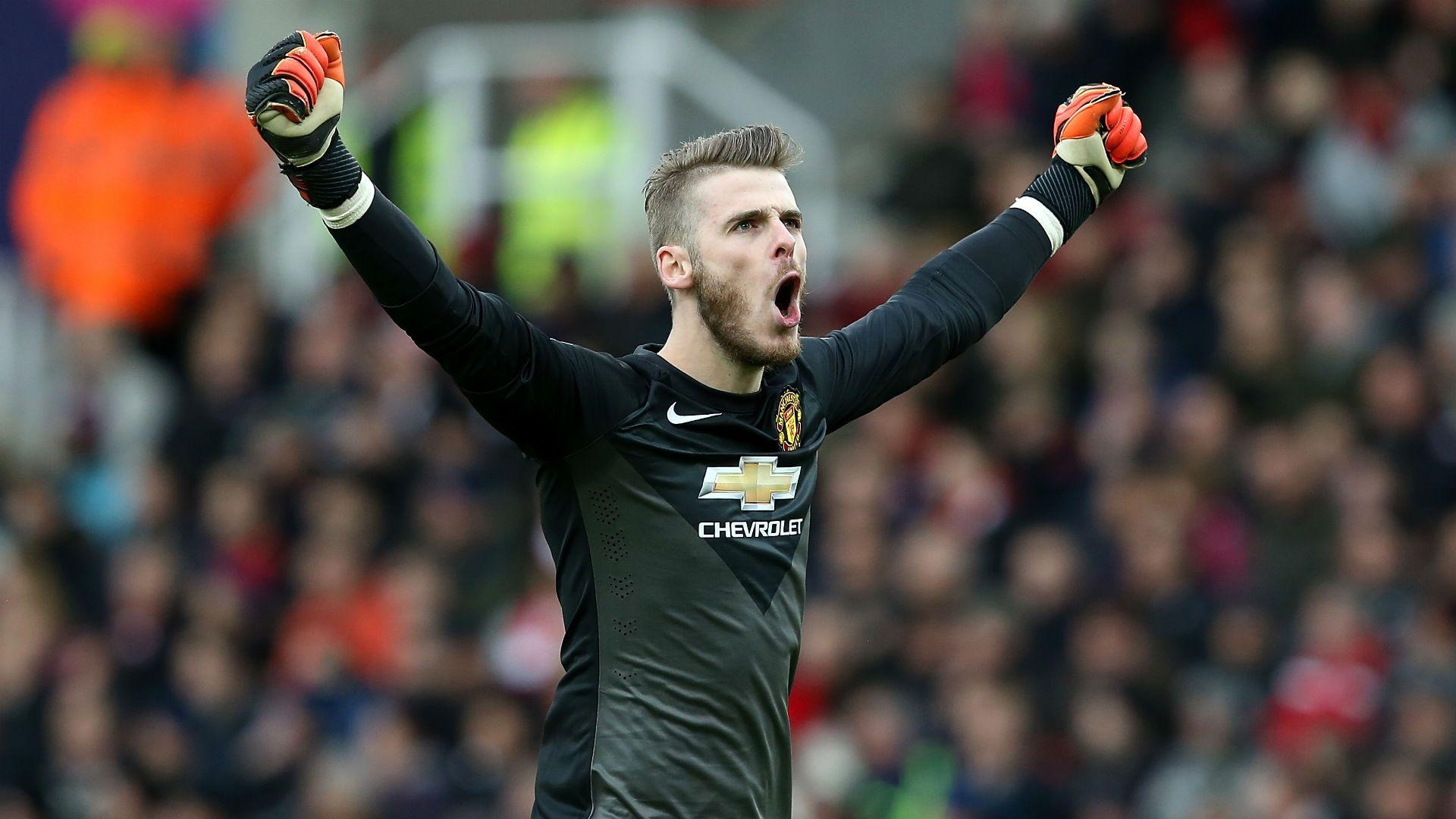 1920x1080 David De Gea Premier League Stoke v Manchester United, Desktop