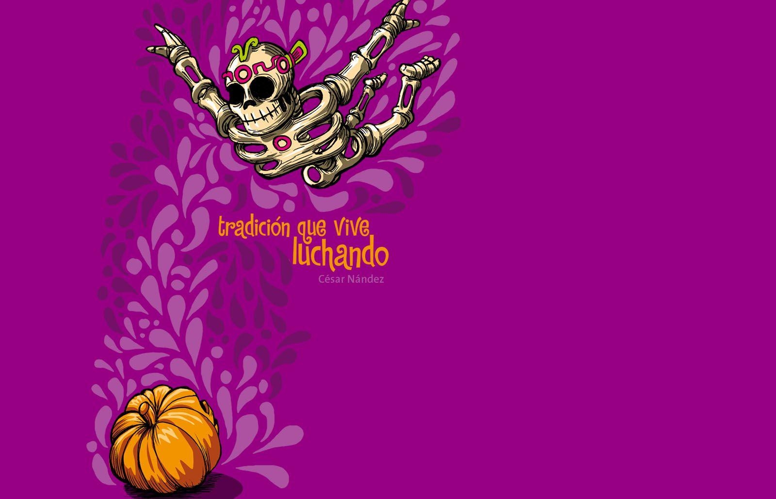 1600x1030 wallpaper dia de muertos 1, Desktop