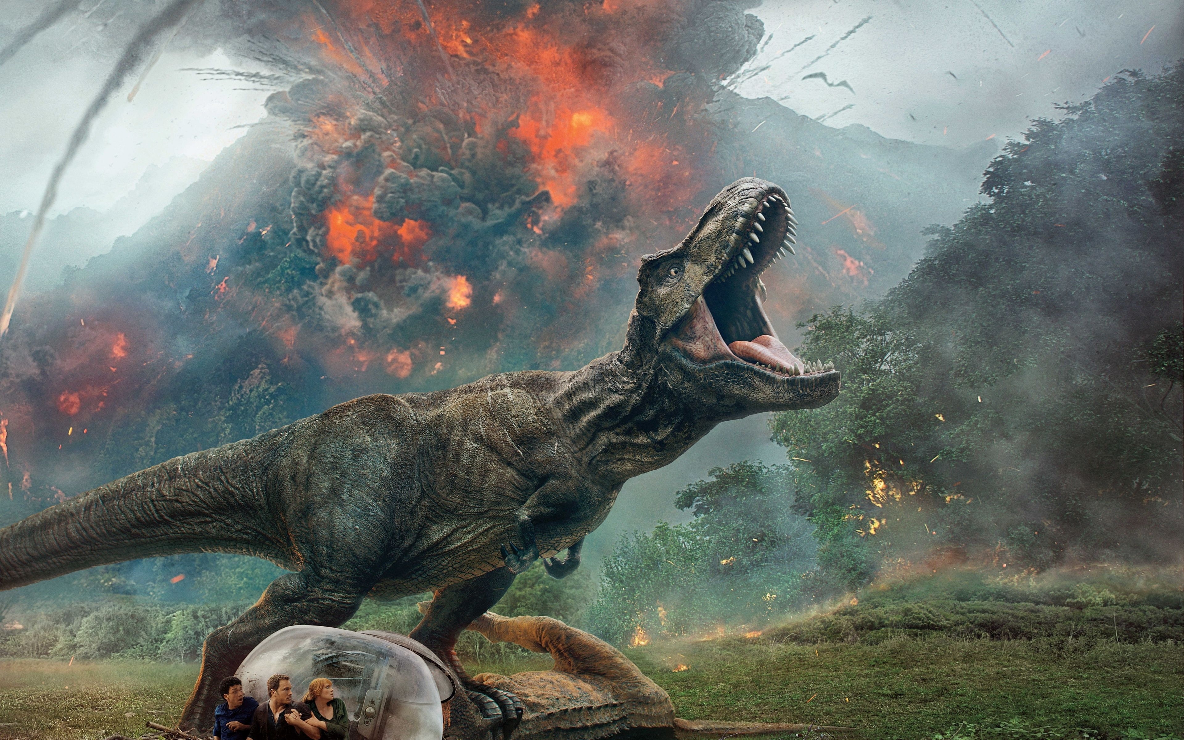 3840x2400 Fallen Kingdom, Dinosaur, Movie, Wallpaper World Fallen Kingdom 4k HD Wallpaper, Desktop