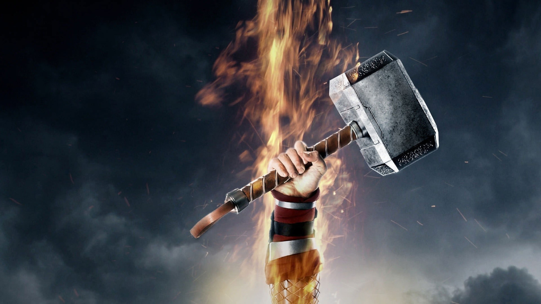 2050x1160 Wallpaper Gray Mjolnir, Movies, Thor, Hammer, Thor 2 • Wallpaper For You HD Wallpaper For Desktop & Mobile, Desktop