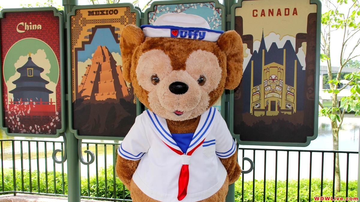 1200x680 WDWThemeParks.com Duffy the Disney Bear near Showcase Plaza, Desktop