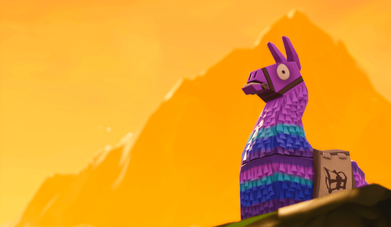 1370x800 Fortnite Llama, Desktop