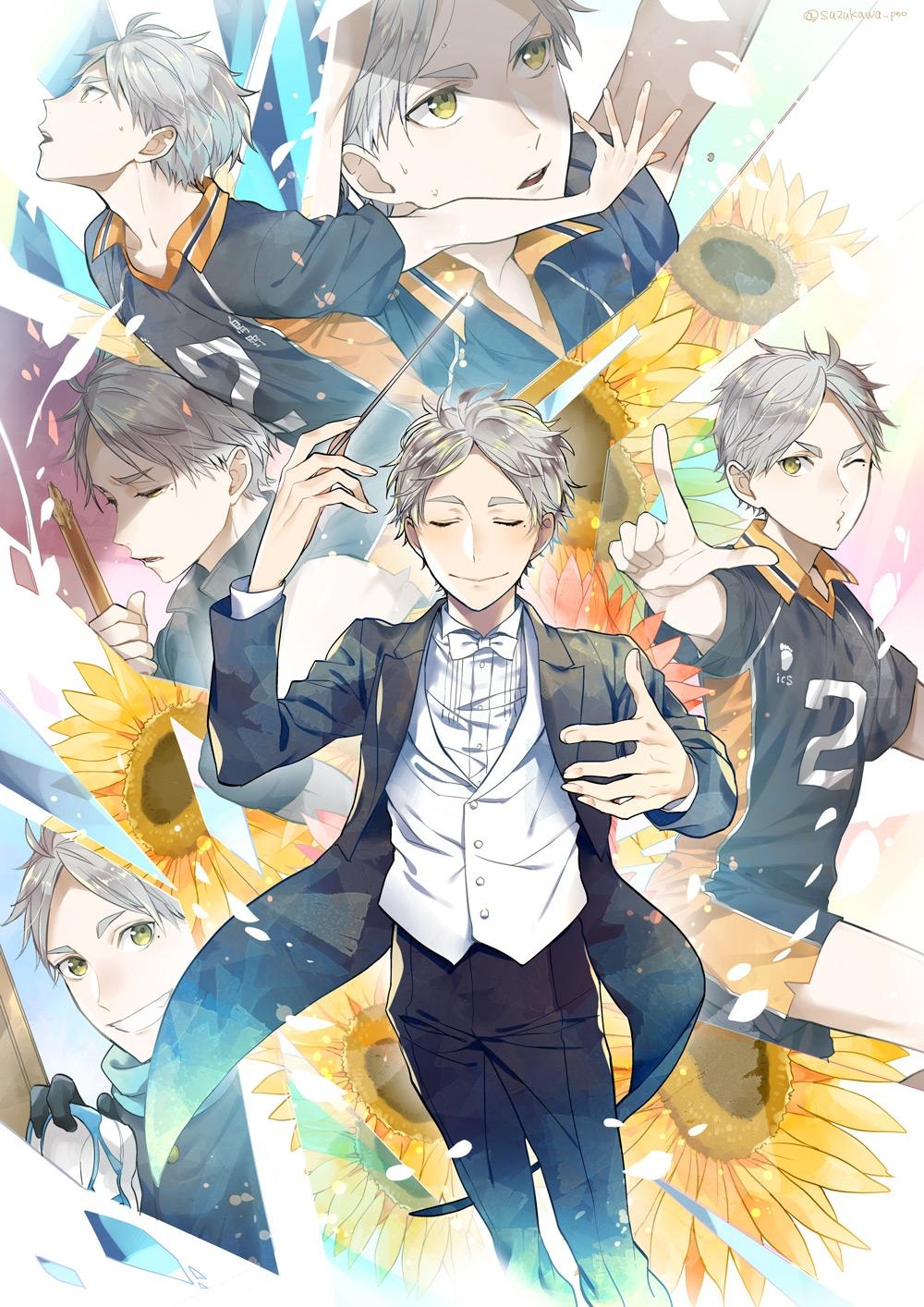 1000x1420 Sugawara Koushi!!. Anime Image Board, Phone