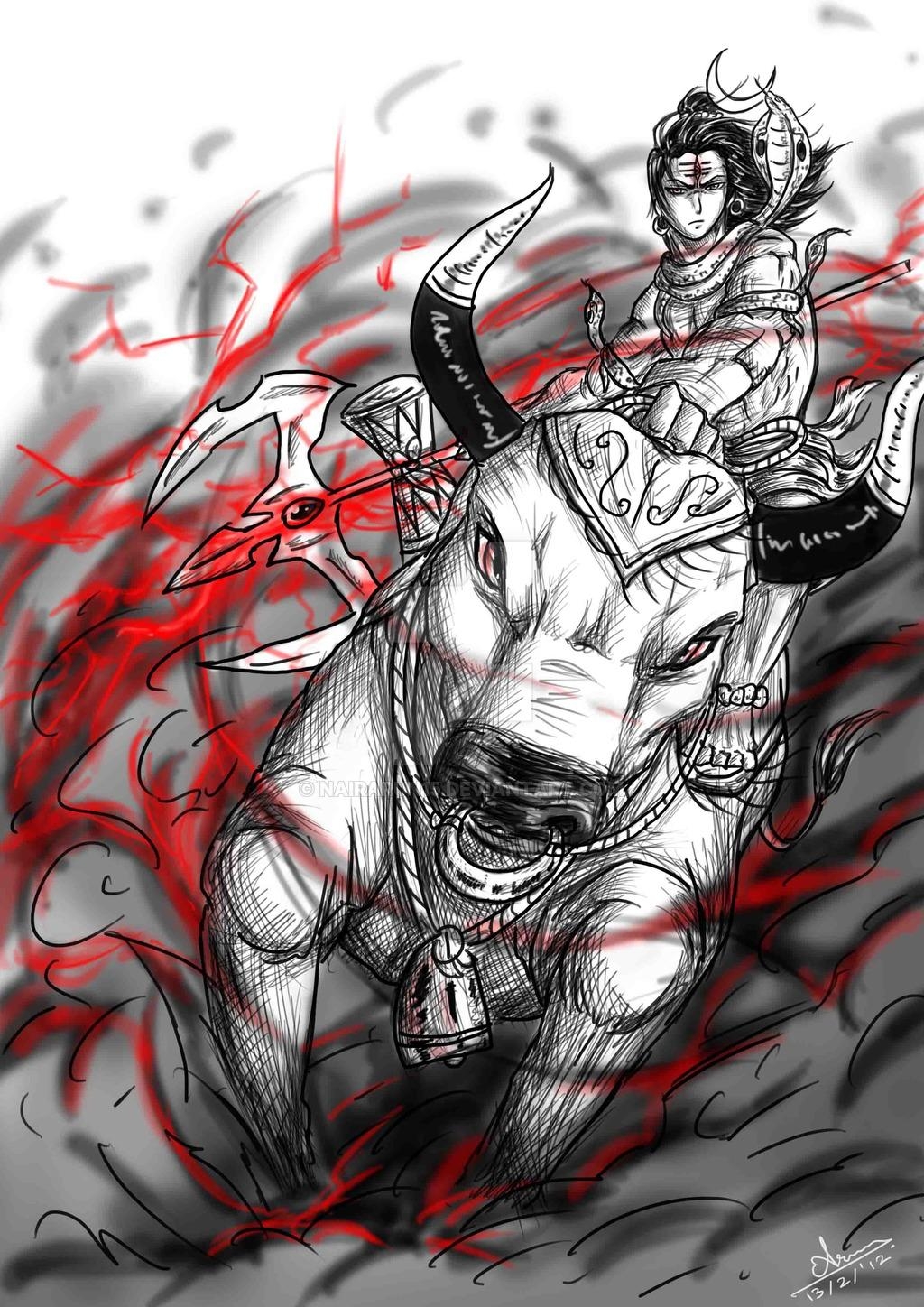 1030x1450 Free Shiva Sketch, Download Free, Phone