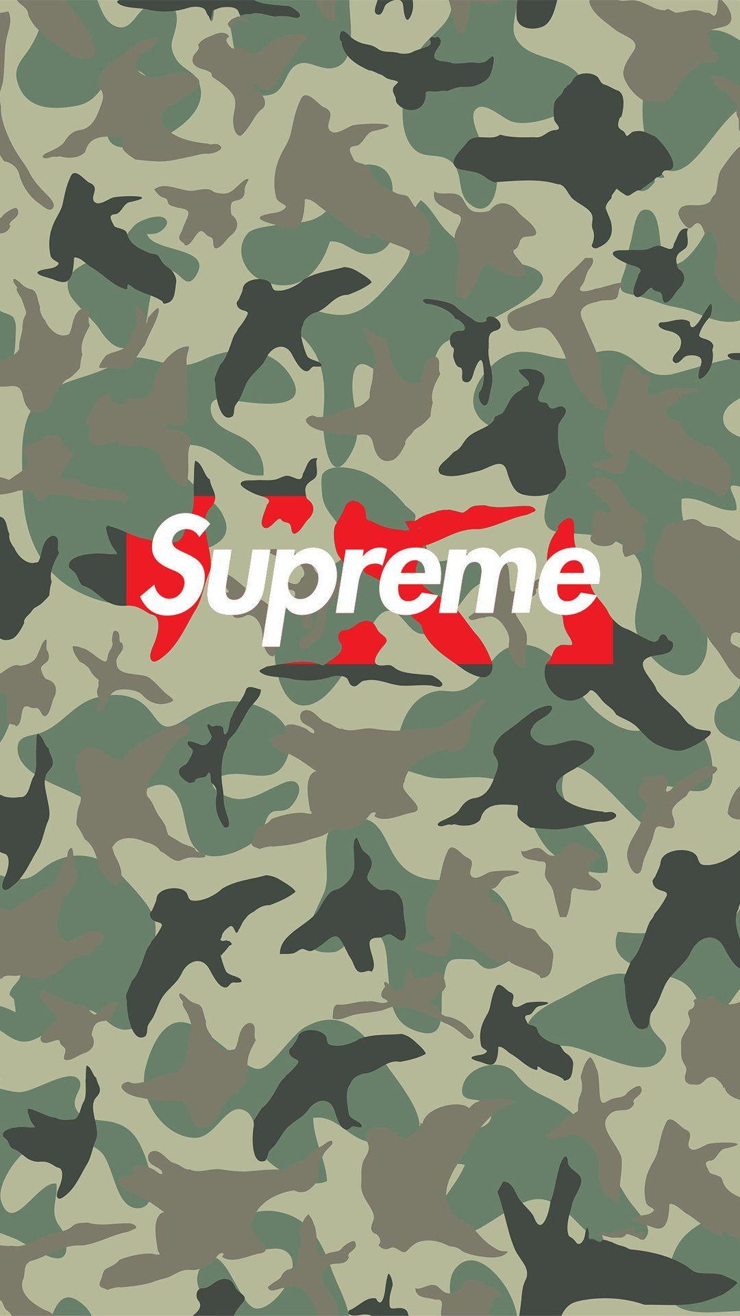 1080x1920 supreme camo to see more of the Supreme wallpaper, Phone