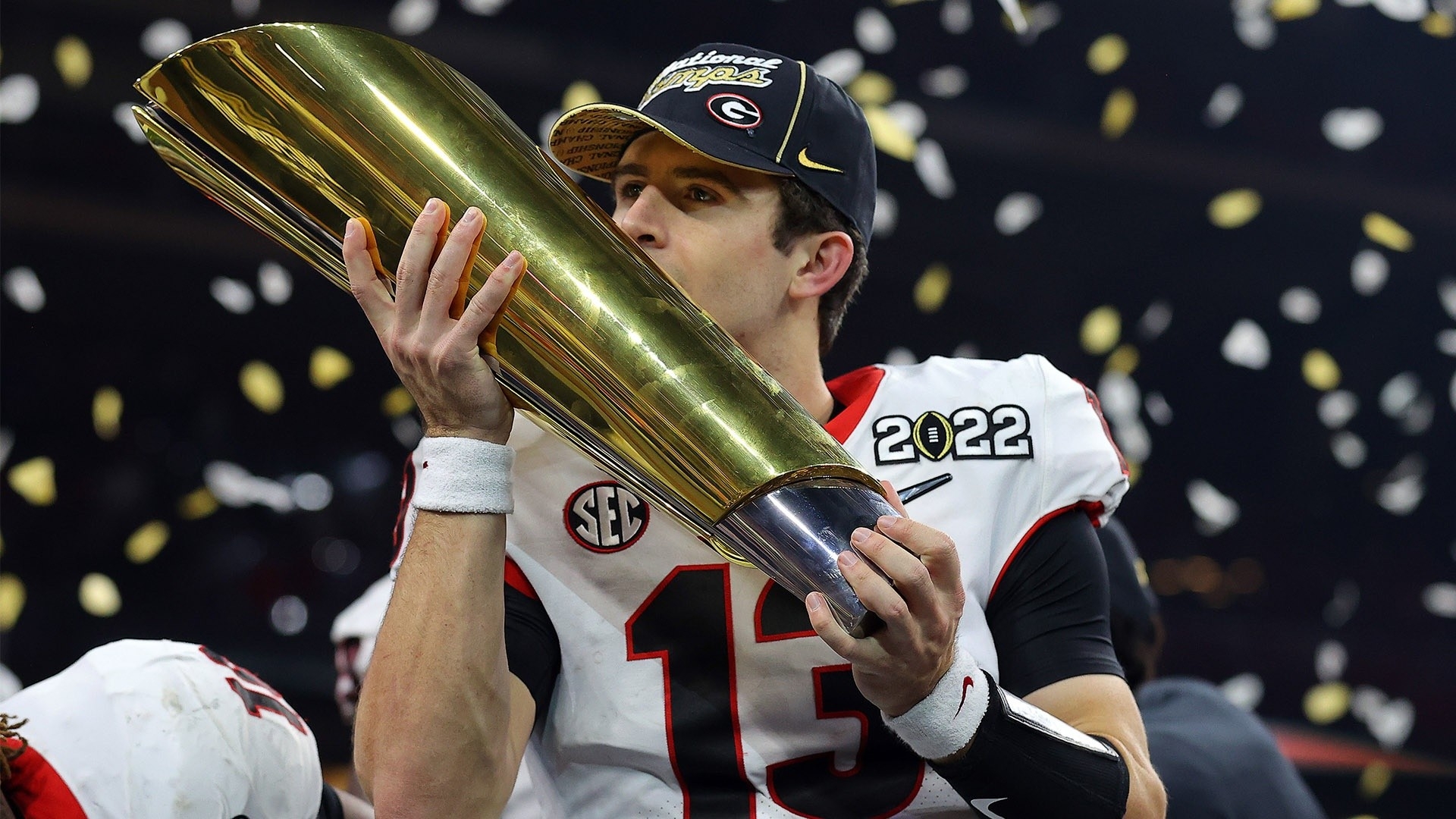 1920x1080 Stetson Bennett a microcosm of Georgia's journey to national championship, Desktop