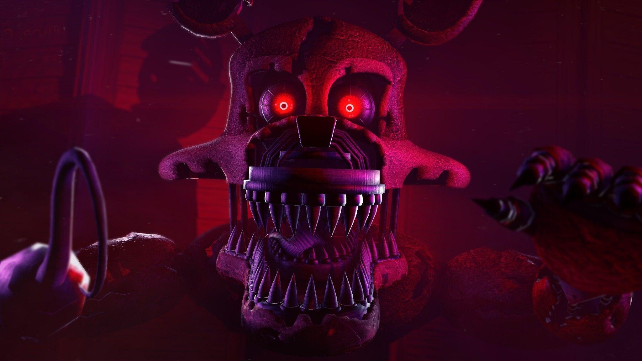 2050x1160 Don't get on Nightmare Foxy's bad side!. Our Friends and I! FNAF, Desktop