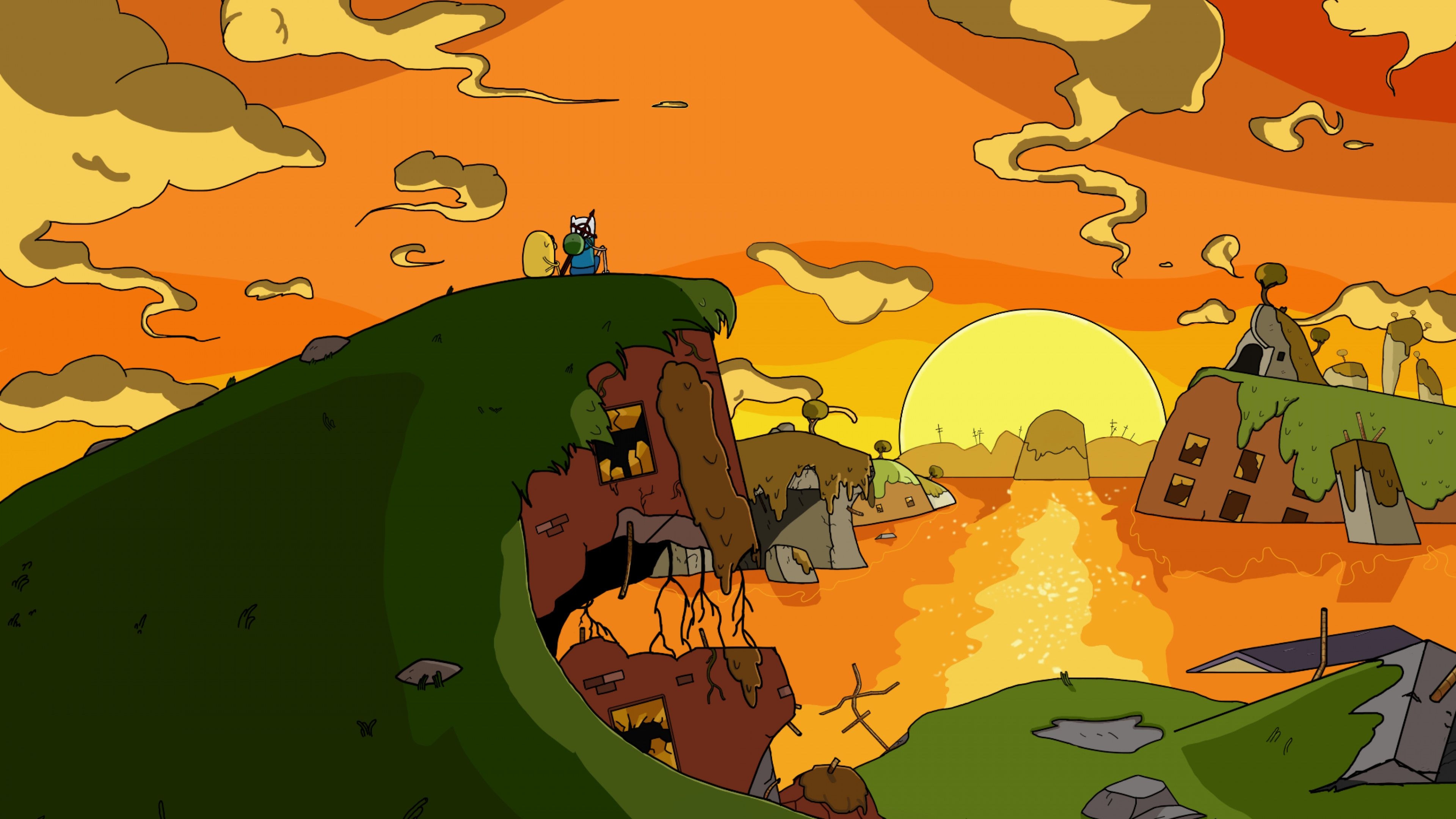 3840x2160 Adventure Time Wallpaper, Desktop